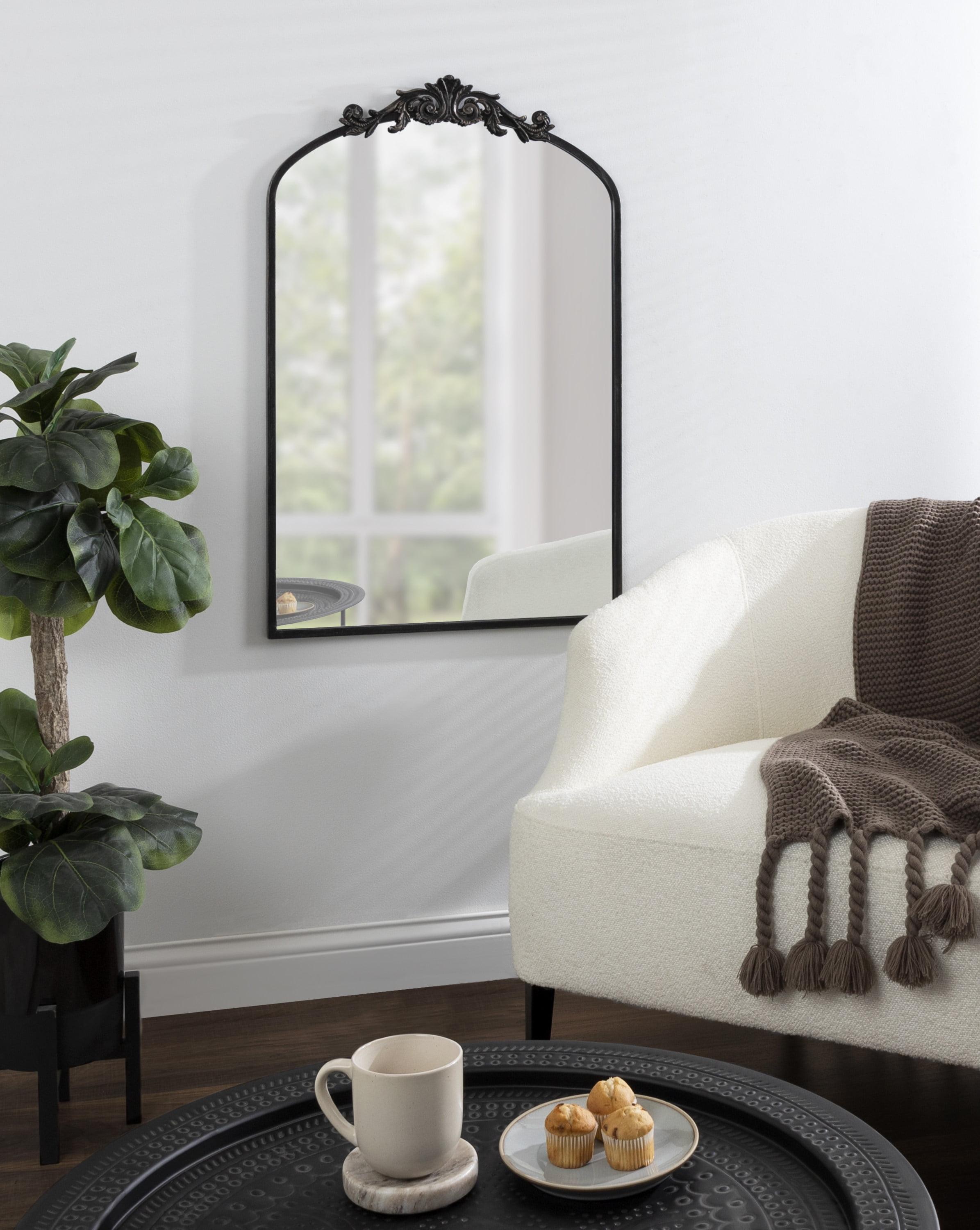 Fleur De Lis Living Anglo Metal Flat Mirror