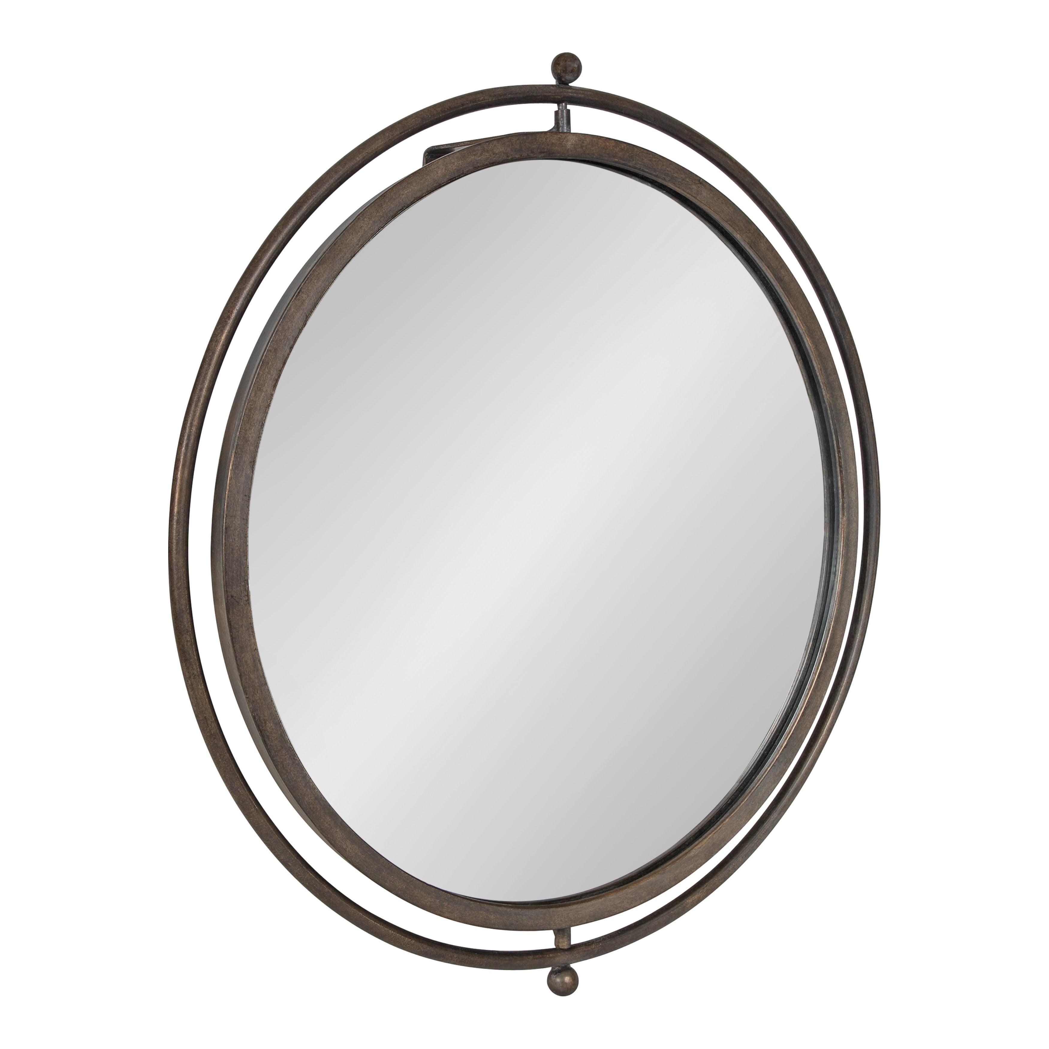 Baron Pivot Decorative Wall Mirror - Kate & Laurel All Things Decor