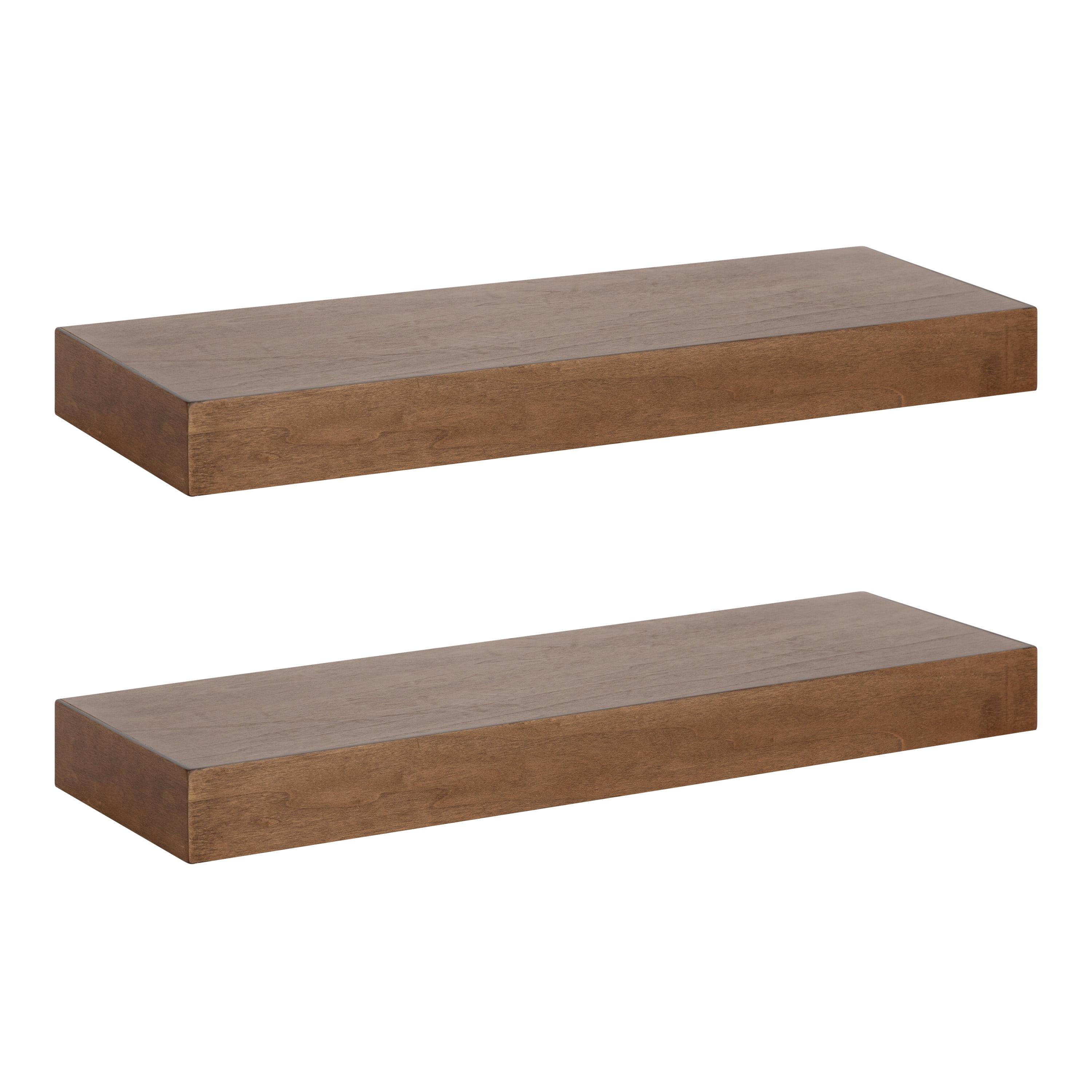 2pc 24" Havlock Wood Shelf Set - Kate & Laurel All Things Decor