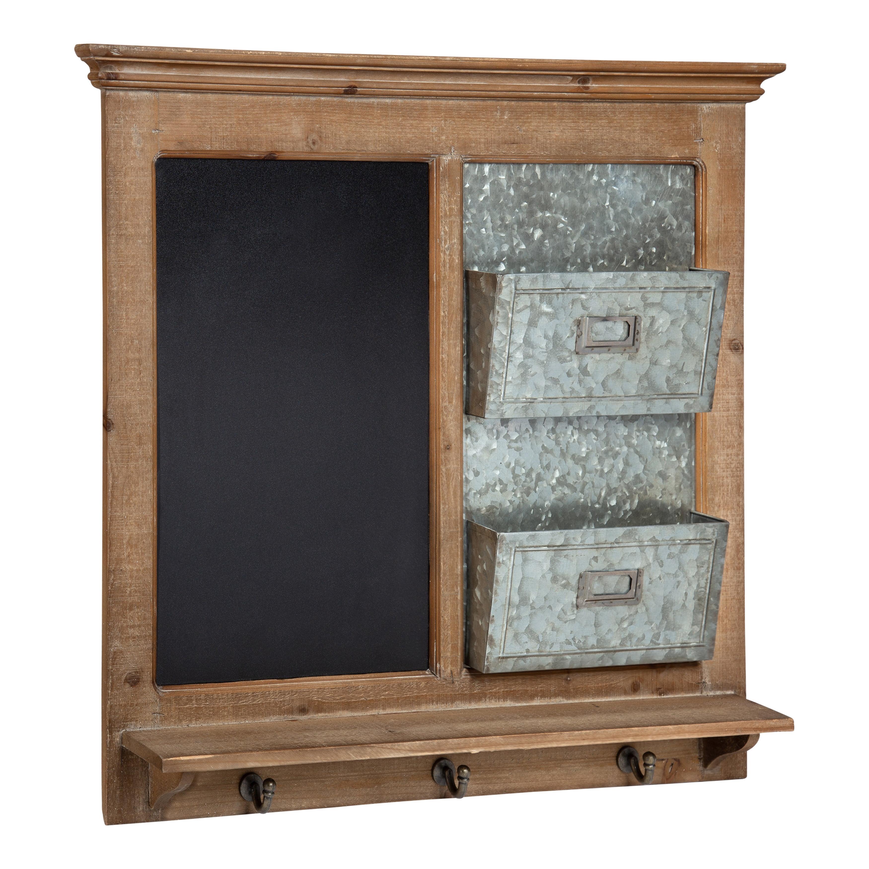 Solid Wood Wall Organizer