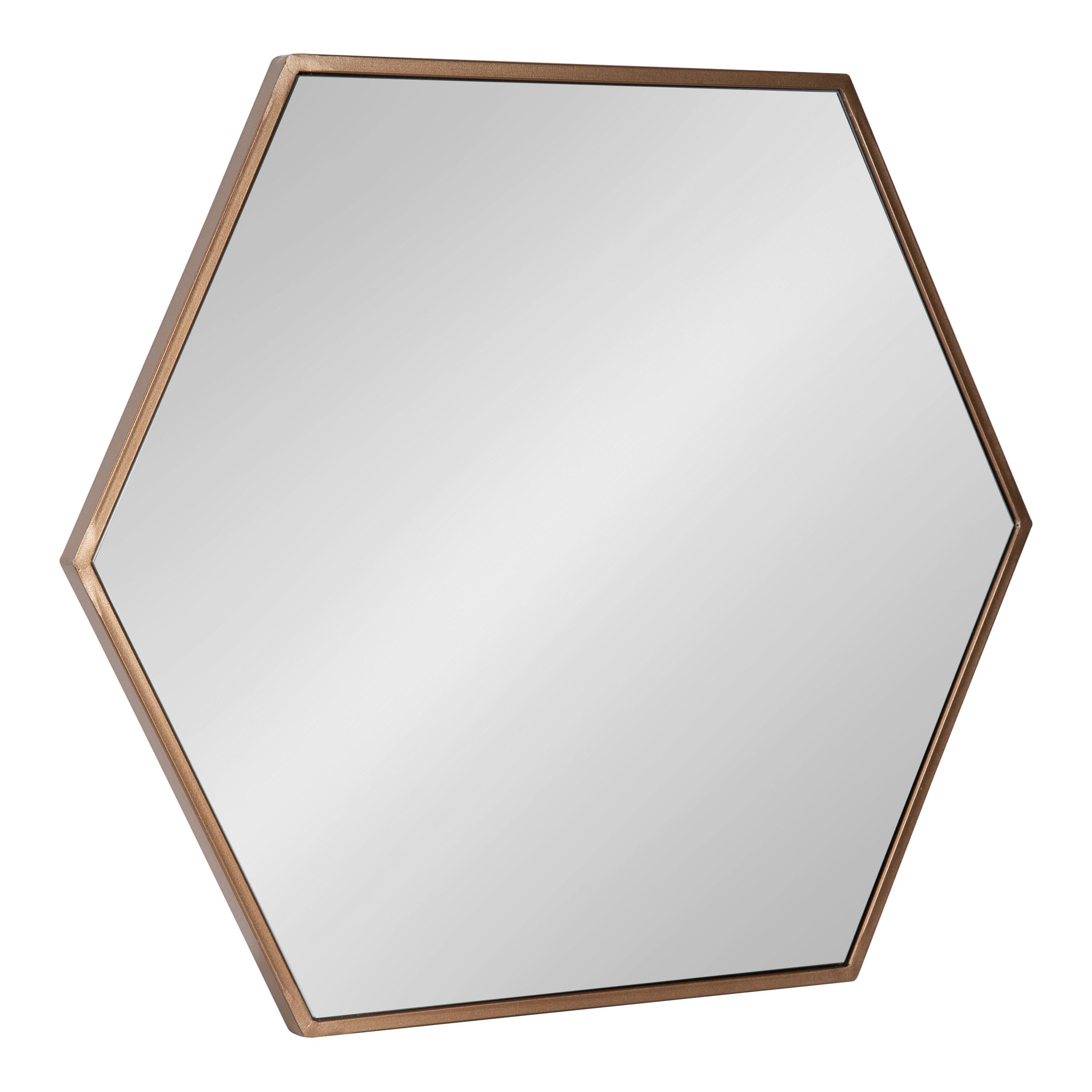 Breckler Metal Flat Wall Mirror