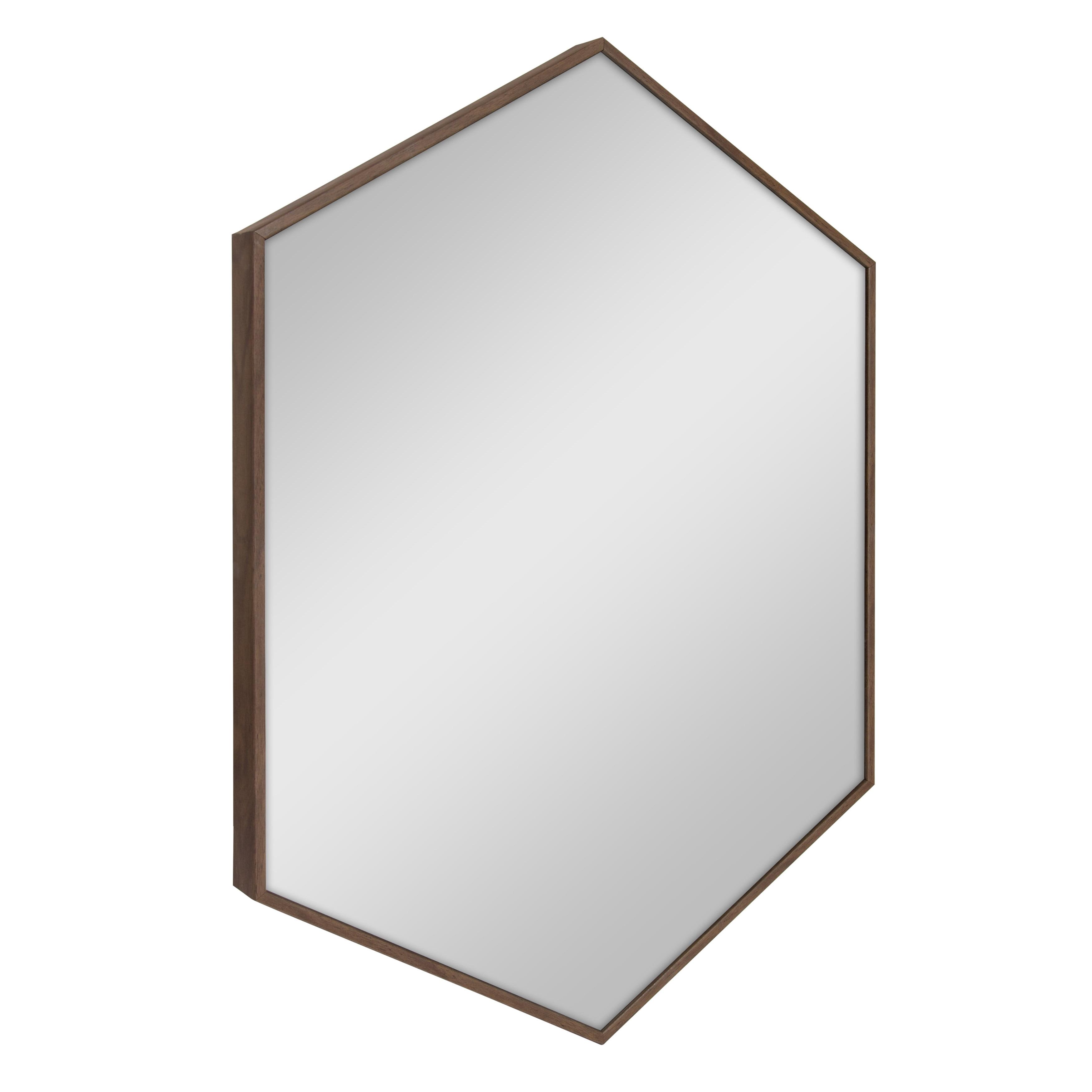 Rhodes Hexagon Wall Mirror - Kate & Laurel All Things Decor