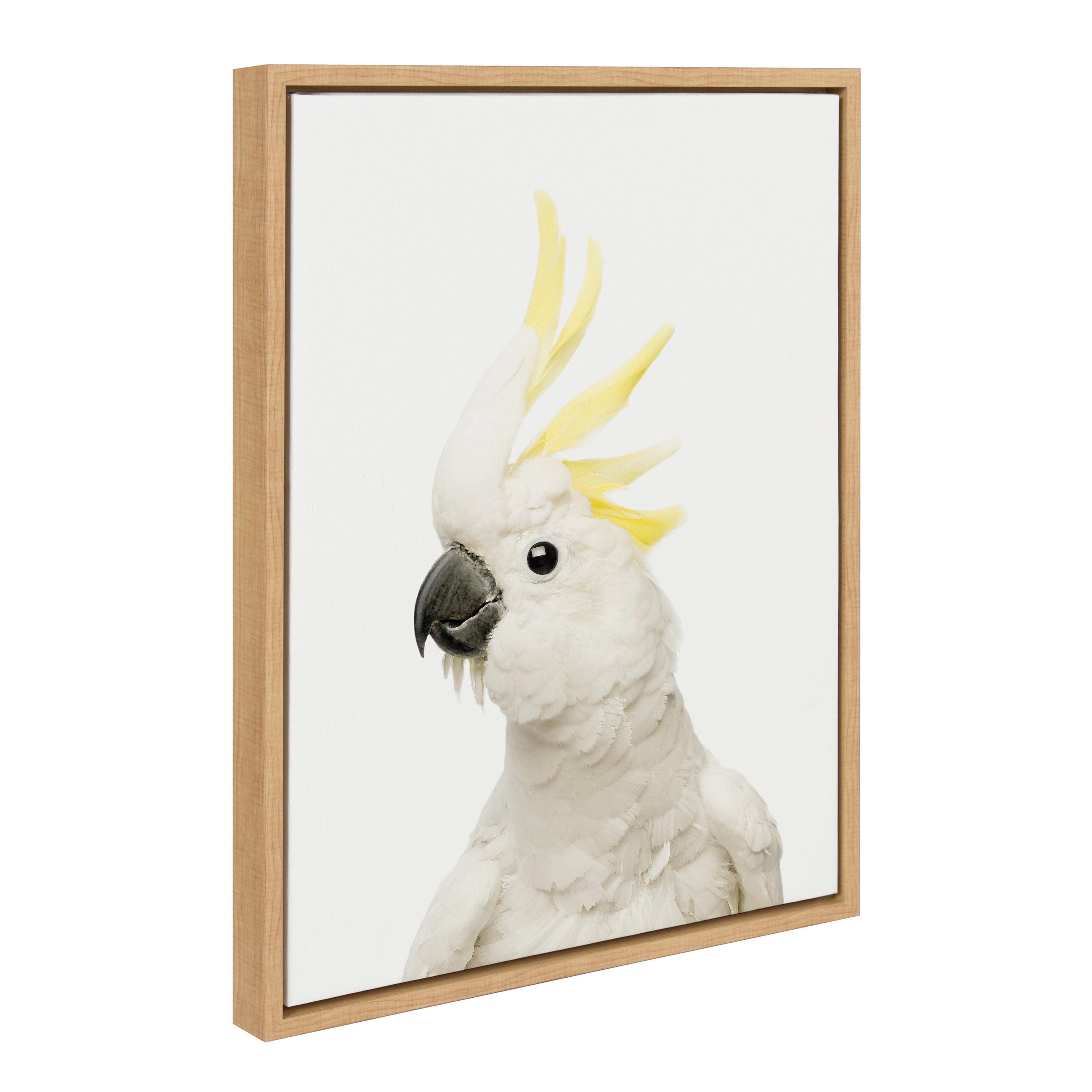 18" x 24" Sylvie Animal Studio Bird Framed Canvas by Amy Peterson - Kate & Laurel All Things Decor