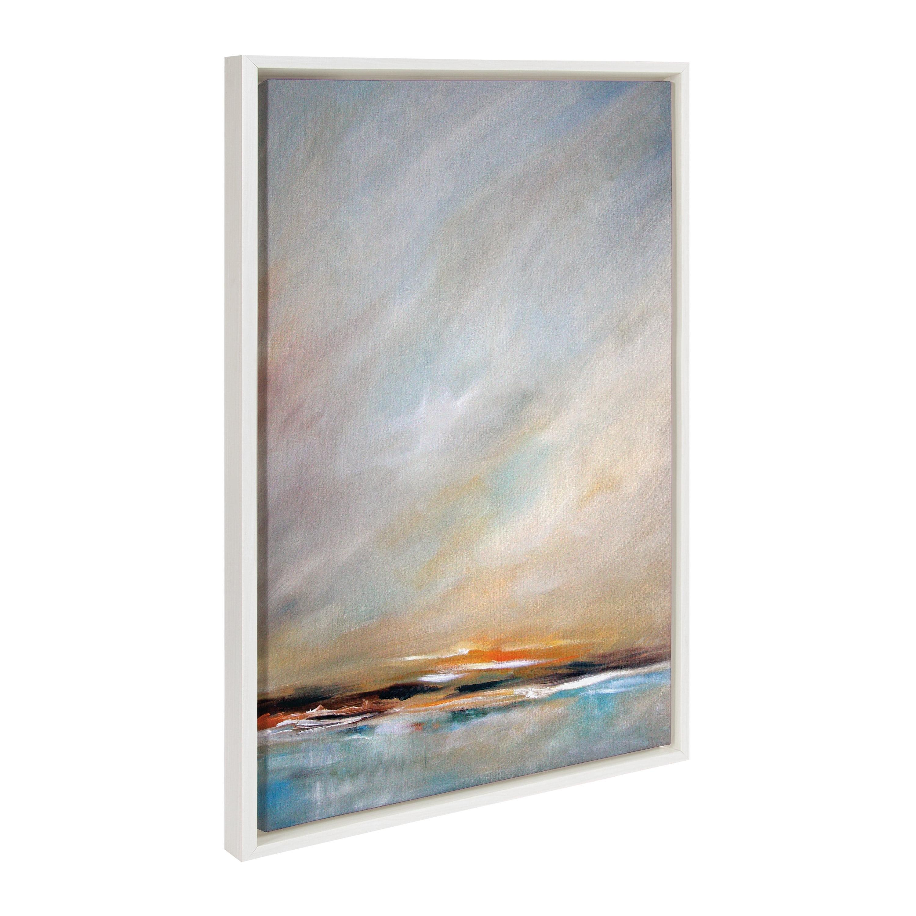 Sylvie Day's End Framed Canvas by Mary Sparrow - Kate & Laurel All Things Decor