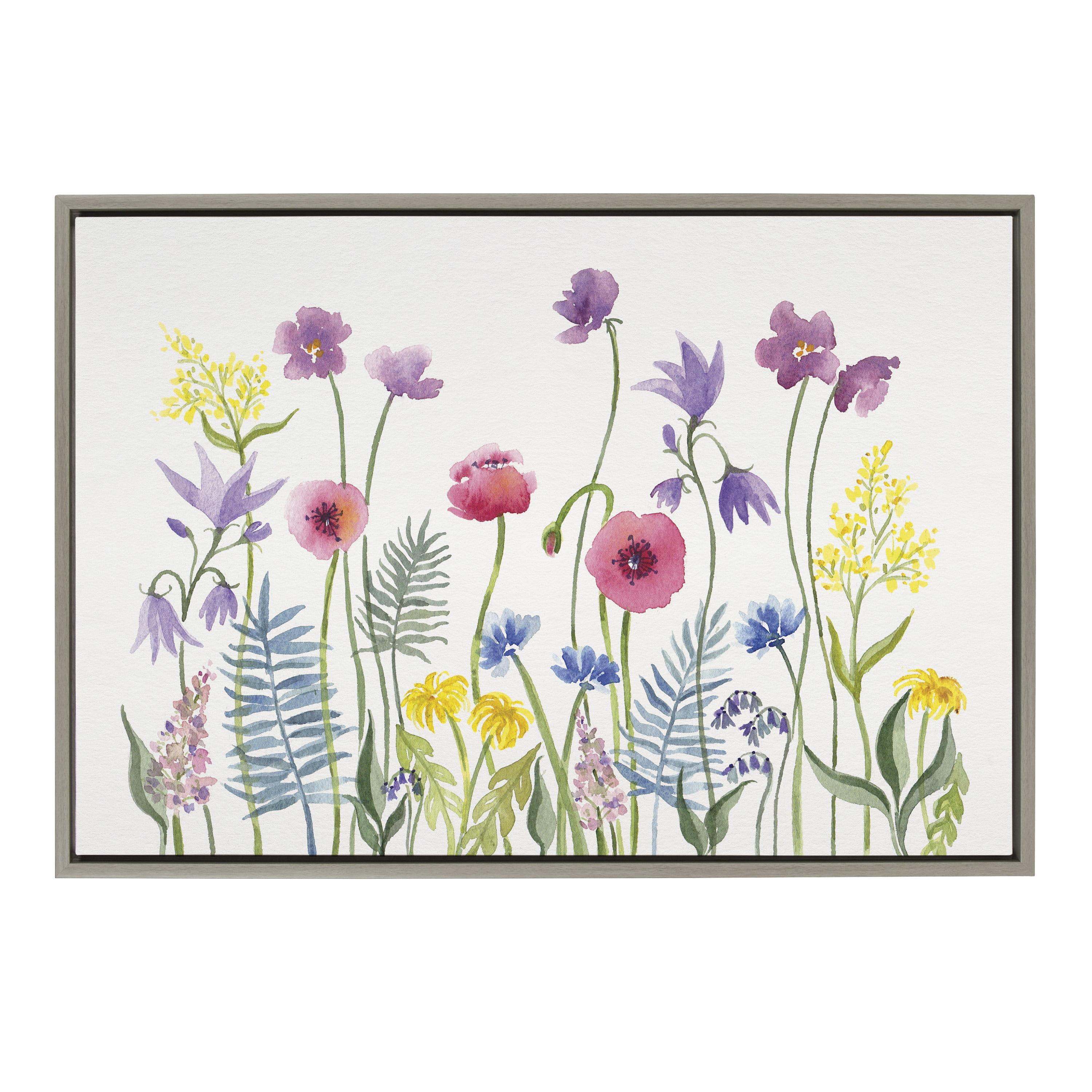 Red Barrel Studio® " Wildflorals " by Patricia Shaw Painting Print