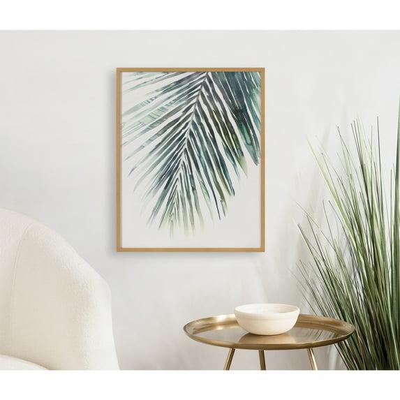 Kate & Laurel All Things Decor 16"x20" Gallery Tropical Modern Botanical Palm Print by The Creative Bunch Studio Gold