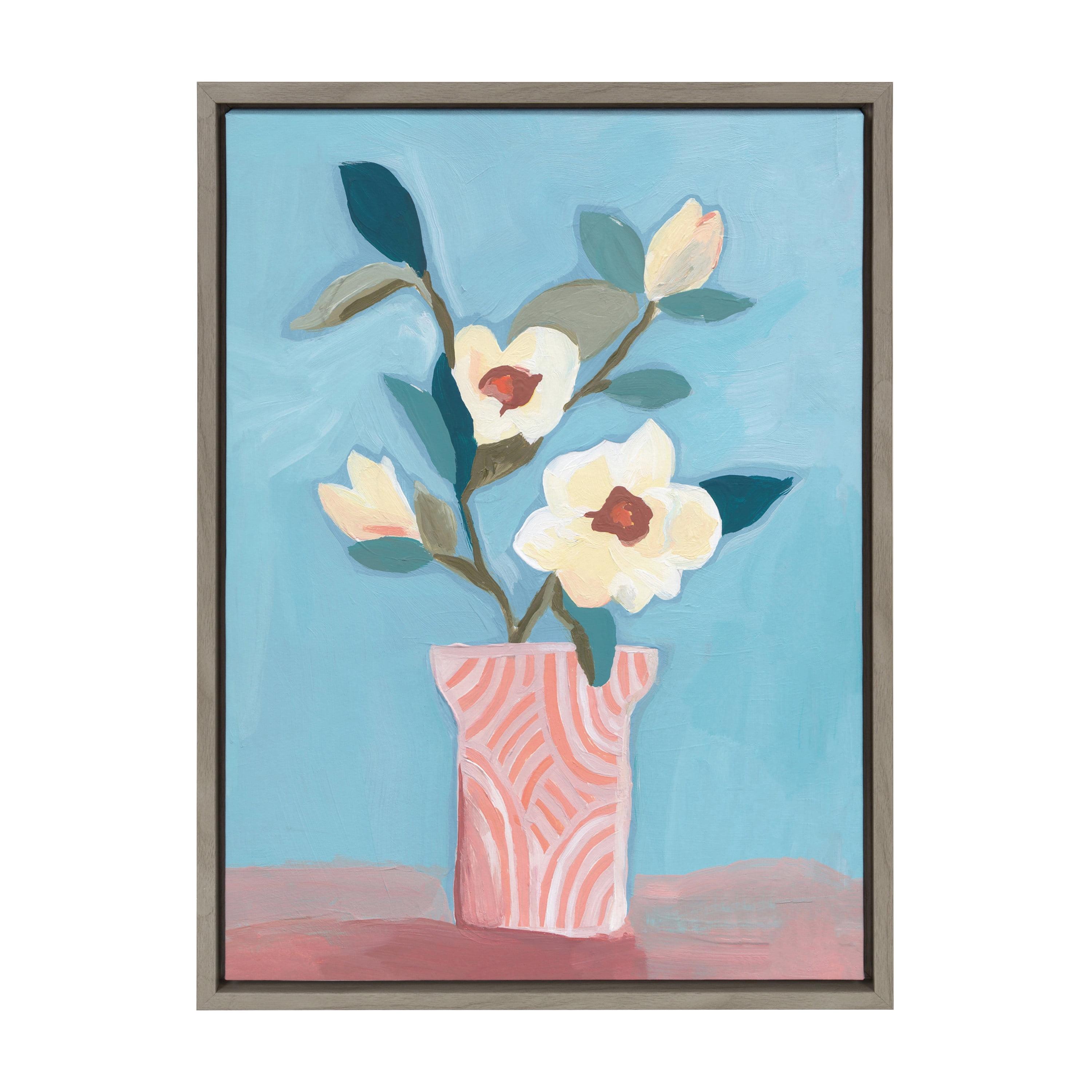 " Magnolia Blooms " by Kate Aurelia Studio Painting Print