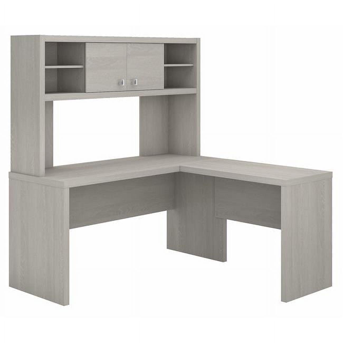 Echo 2-Piece L-Shape Computer Desk Office Set with Hutch