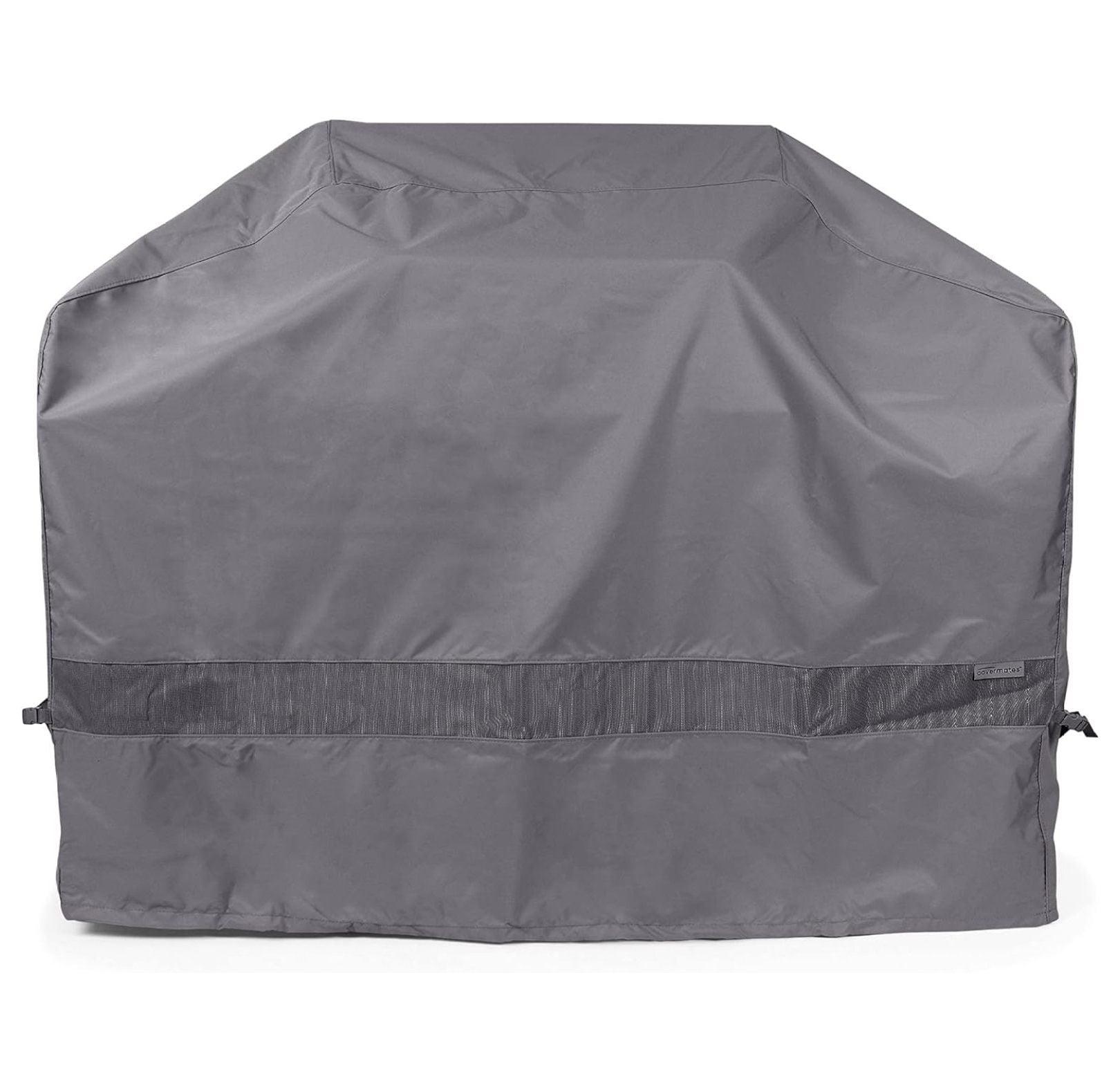 KeLiang Grill Cover - Weather Resistant Outdoor Cover, Heavy Duty BBQ Covers for Large Outdoor Kitchen, 300D Polyester, 66W x 26D x 45H, Charcoal