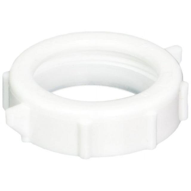 Keeney 955WK 1-1/2-Inch Slip Joint Nut and Washer, White