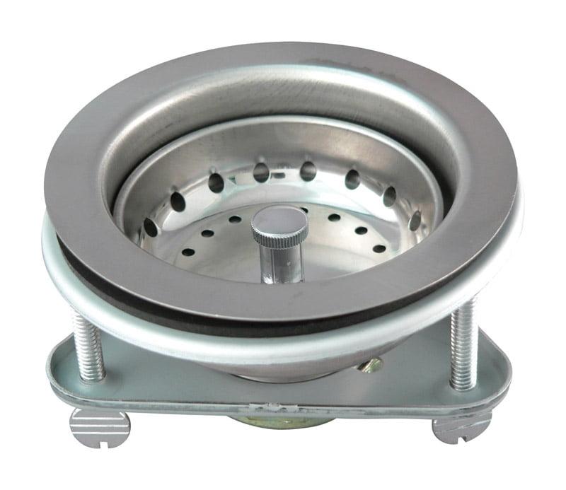 Keeney 4-1/2" Brushed Stainless Steel Basket Strainer Assembly