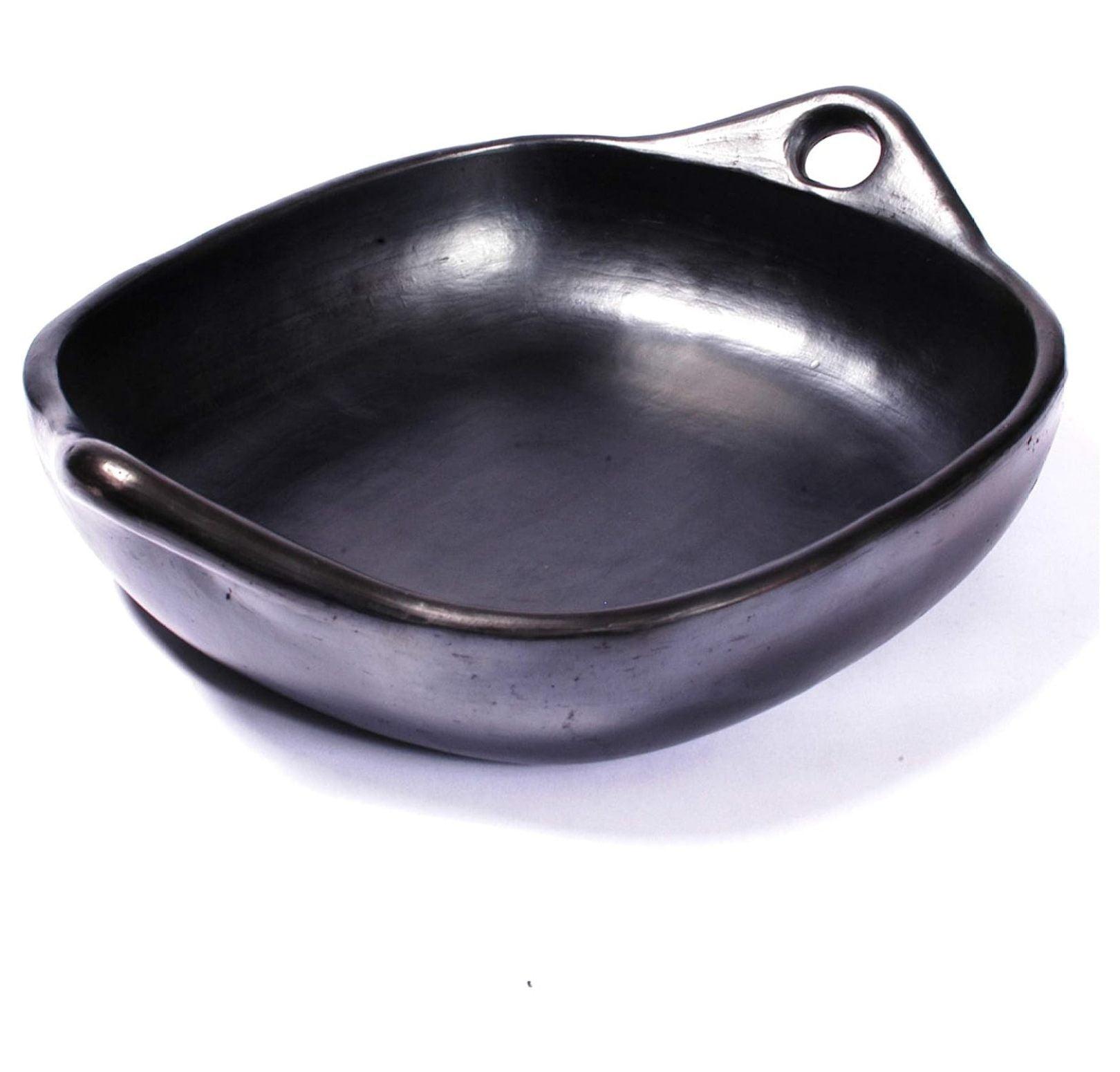 Keeomi, Clay Square Roasting Chamba Pan, Small, 1 Quart