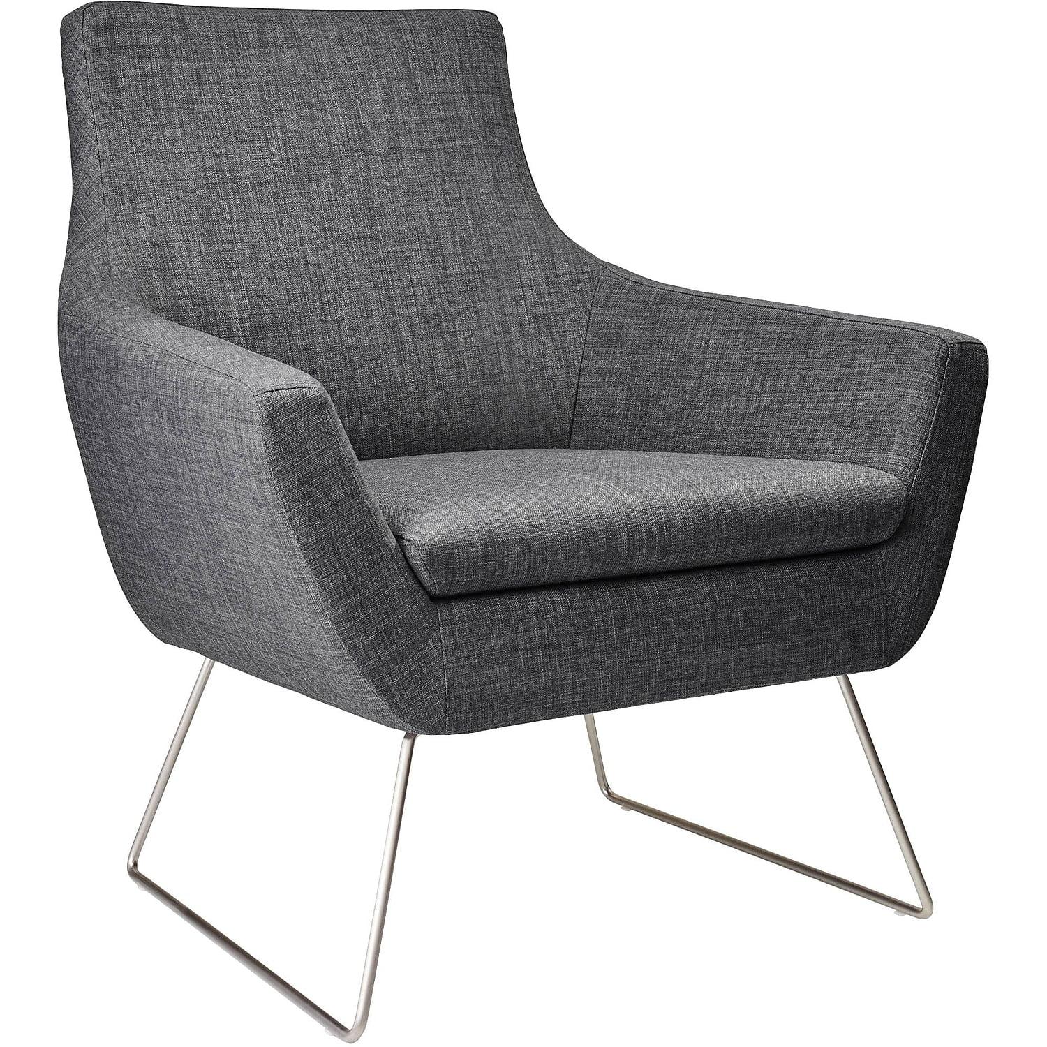 Kendrick 28" Gray Metal Accent Chair