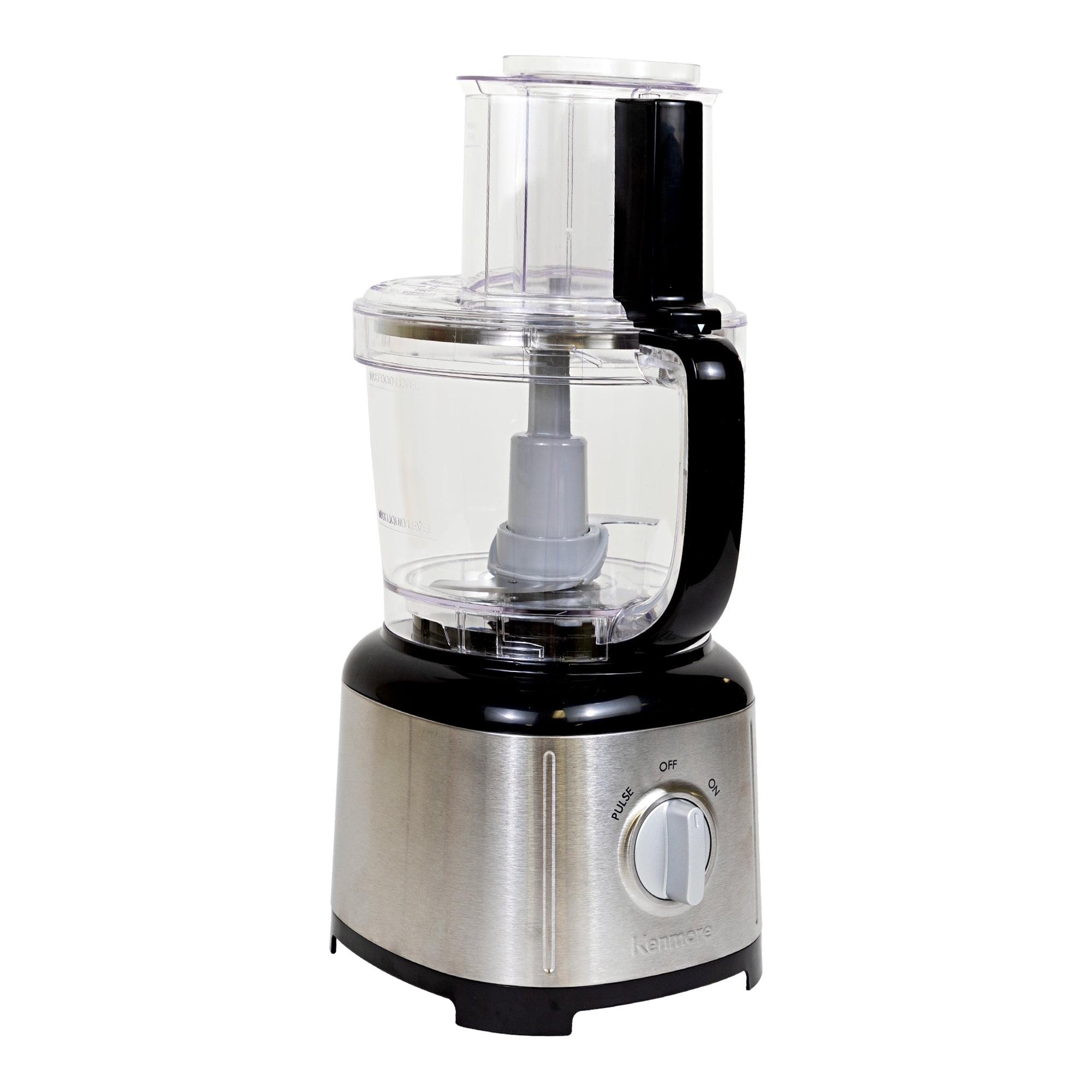 Kenmore Kenmore Food Processor and 11 Cup Vegetable Chopper for Chop, Slice, Shred, Mince, Grate & Puree