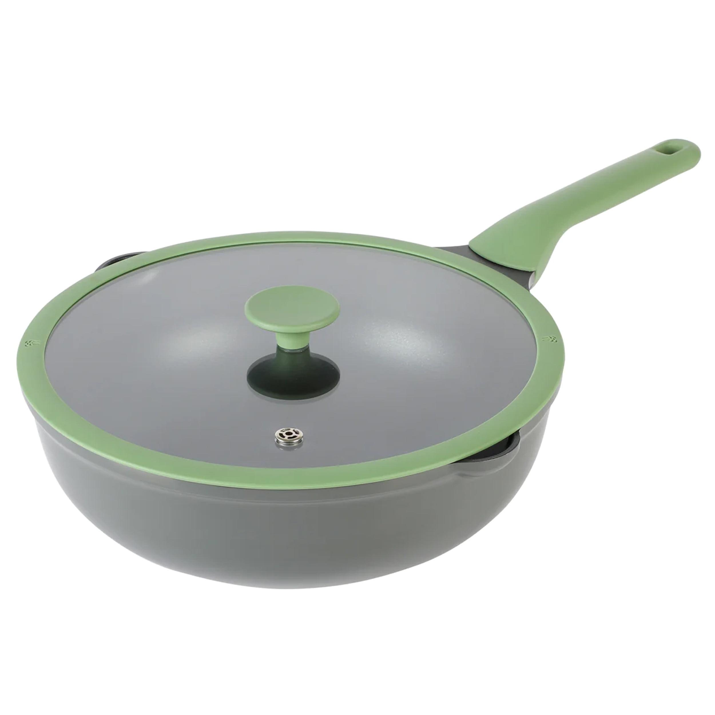 Kenmore Theodore 6 Quarts Non-Stick Aluminum Saute Pan with Lid