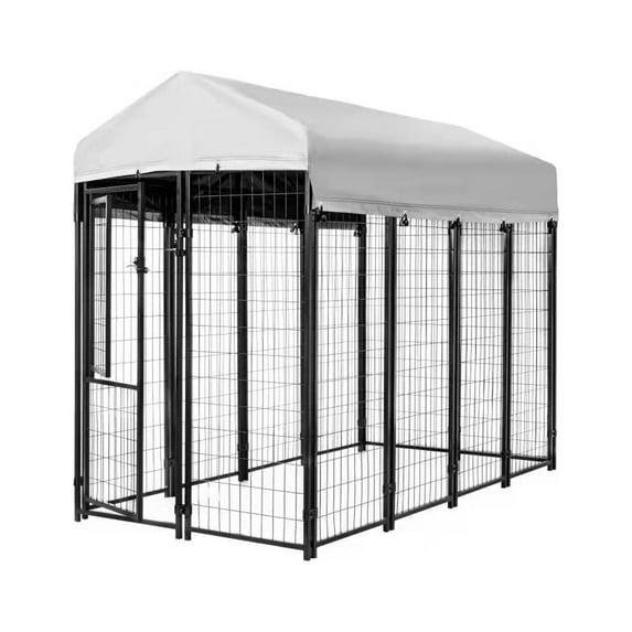 Kennels Direct Metal Kennel Kit with Cover