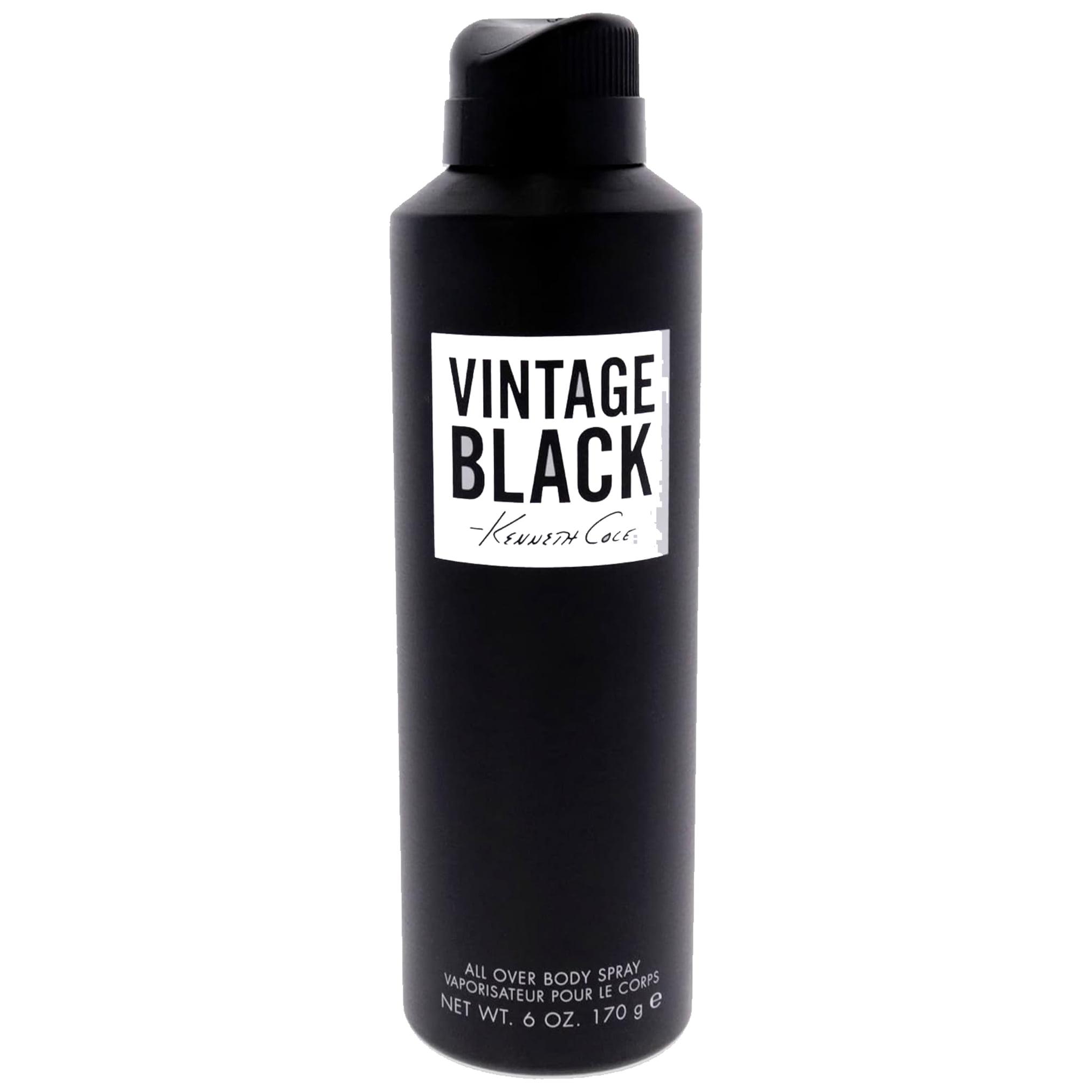 Kenneth Cole Vintage Black Men's Body Spray 6 oz