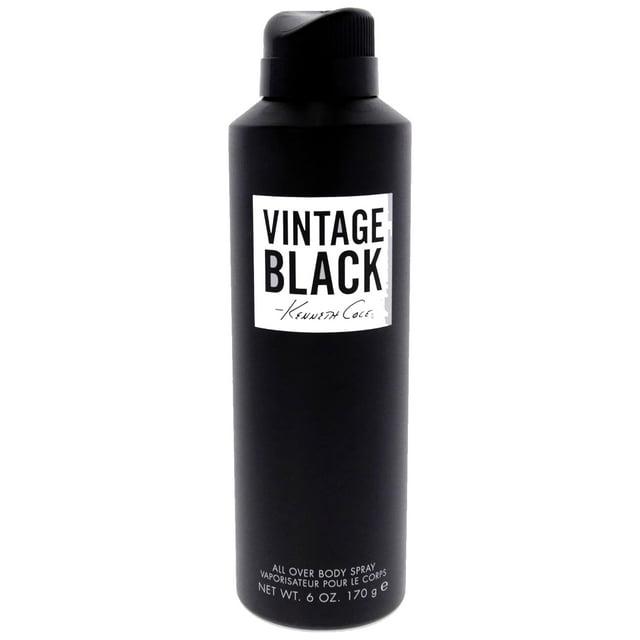 Kenneth Cole Vintage Black Men's Body Spray 6 oz