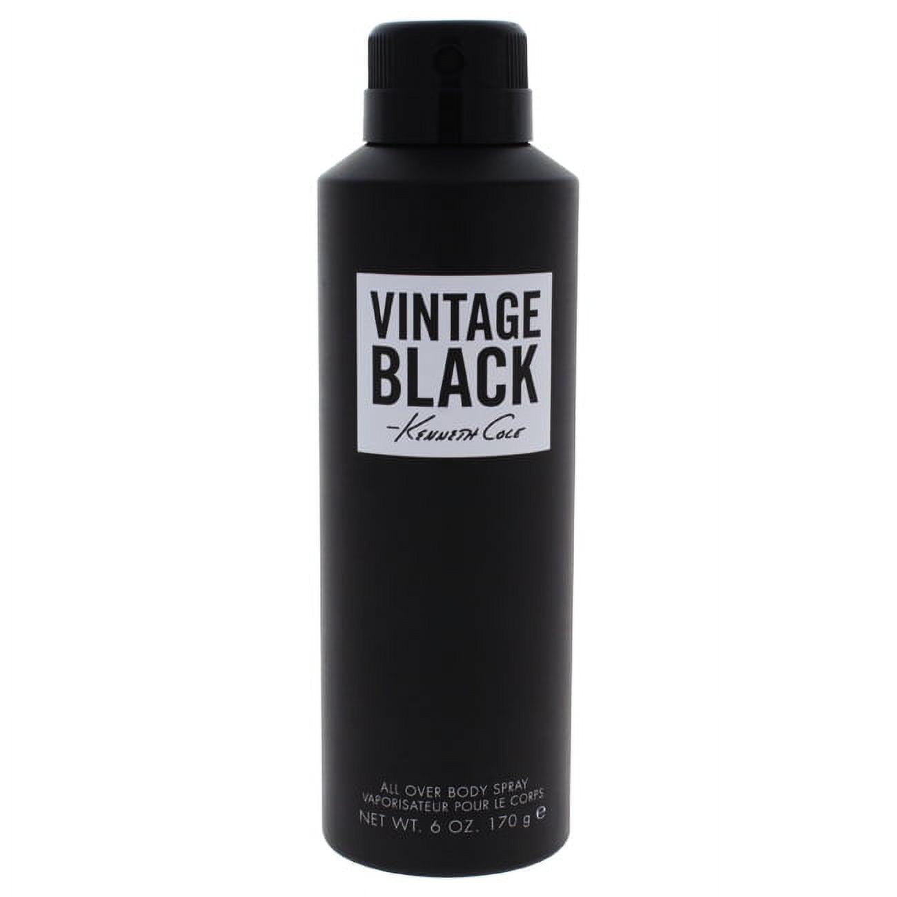 Kenneth Cole Vintage Black Men's Body Spray 6 oz