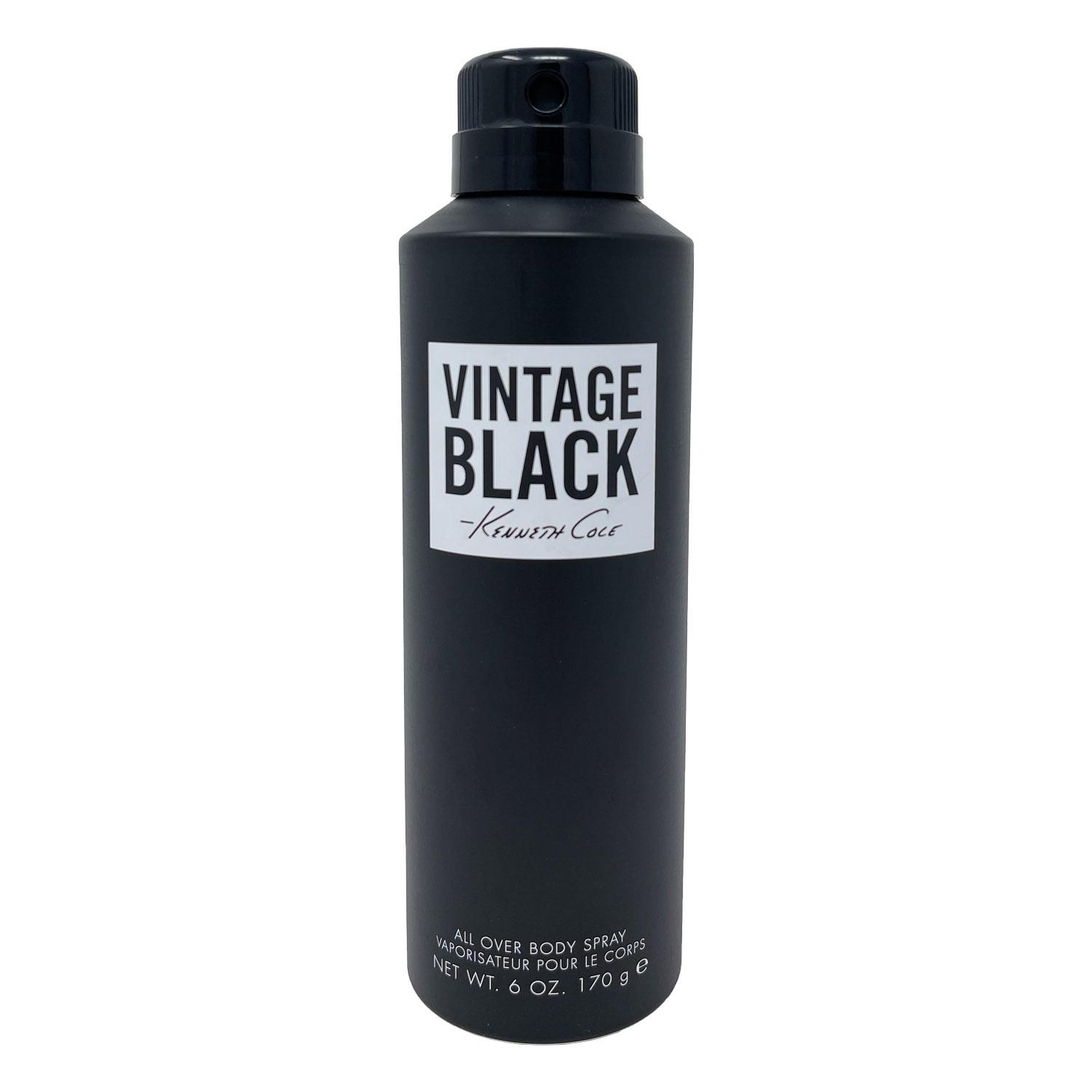 Kenneth Cole Vintage Black Men's Body Spray 6 oz