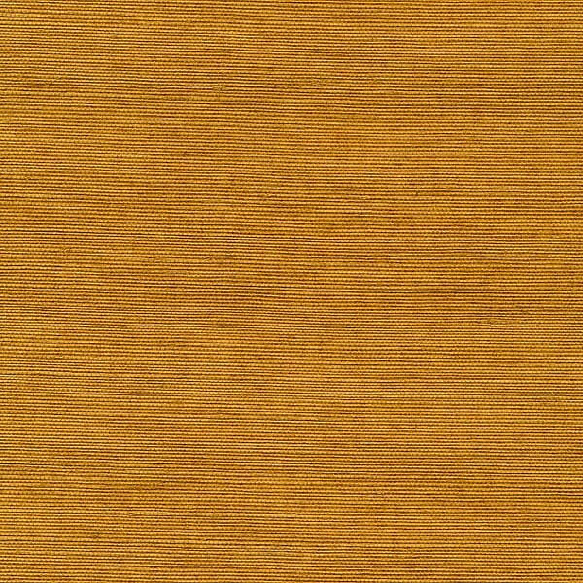 Warm Brown Grasscloth Non-Pasted Wallpaper Roll