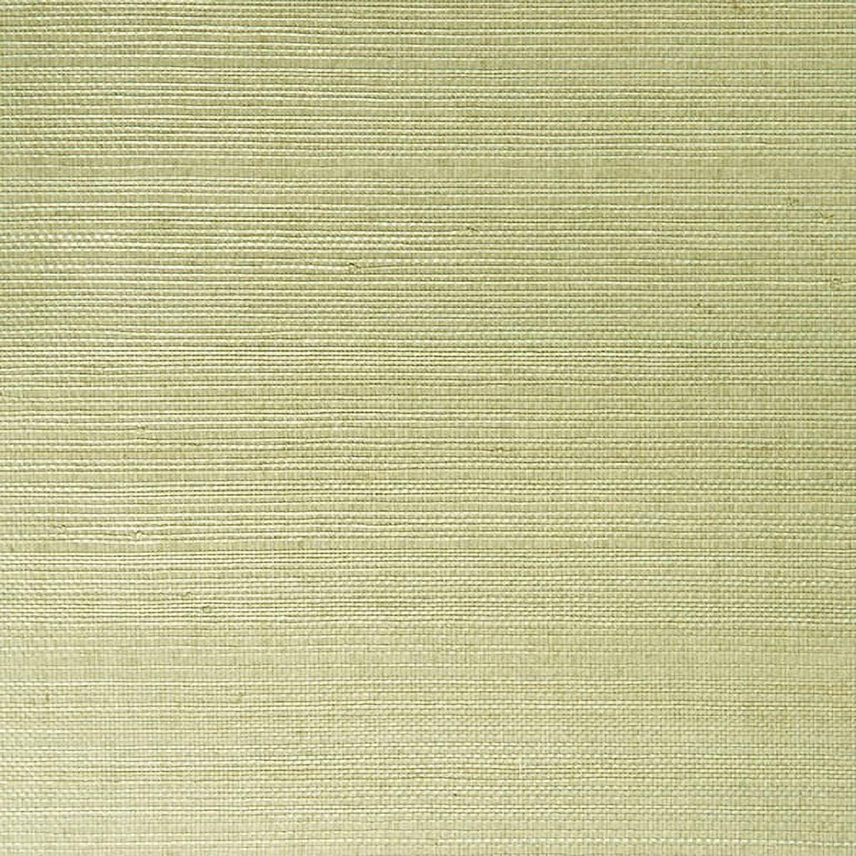 Sage Green Grasscloth Non-Pasted Wallpaper Roll