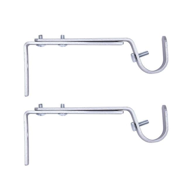 Kenney 3/4" Adjustable Brackets Curtain Rod Brackets