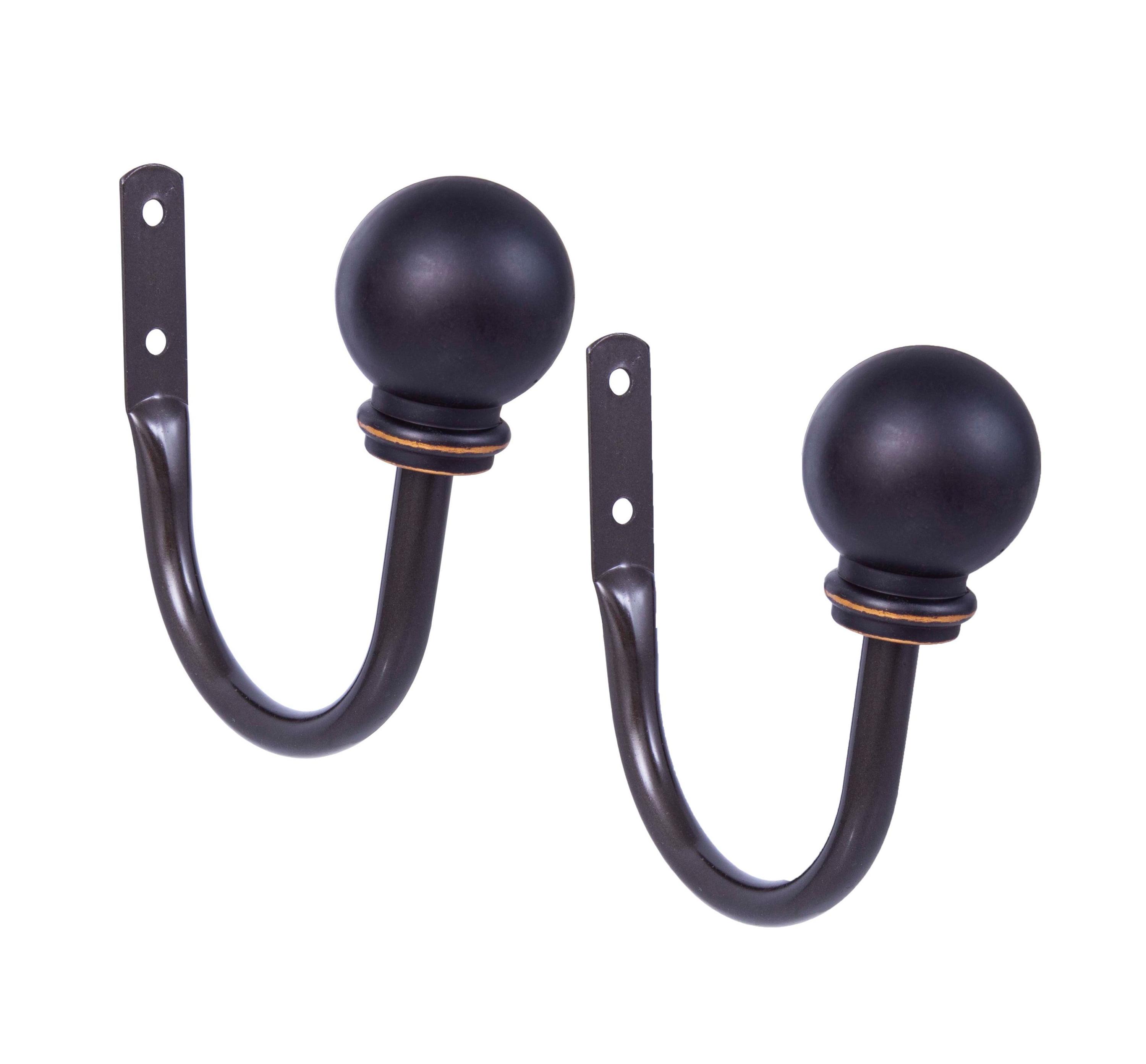 Kenney Kenney Decorative Ball Holdbacks For Curtains And Drapes (Set of 2)