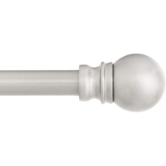 Kenney  Kingstown Metal Adjustable 0.5" Single Curtain Rod & Reviews | Wayfair