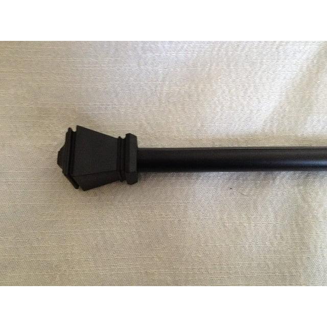 Kenney Kenney Amelia 7/16" Petite Café Decorative Window Curtain Rod