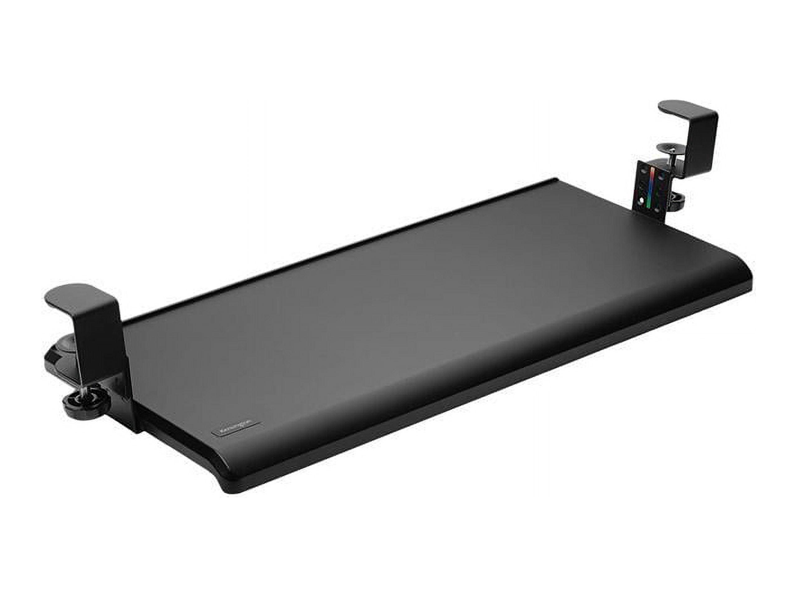 SmartFit Black Under-Desk Clamp-On Keyboard Drawer with Tool-less System