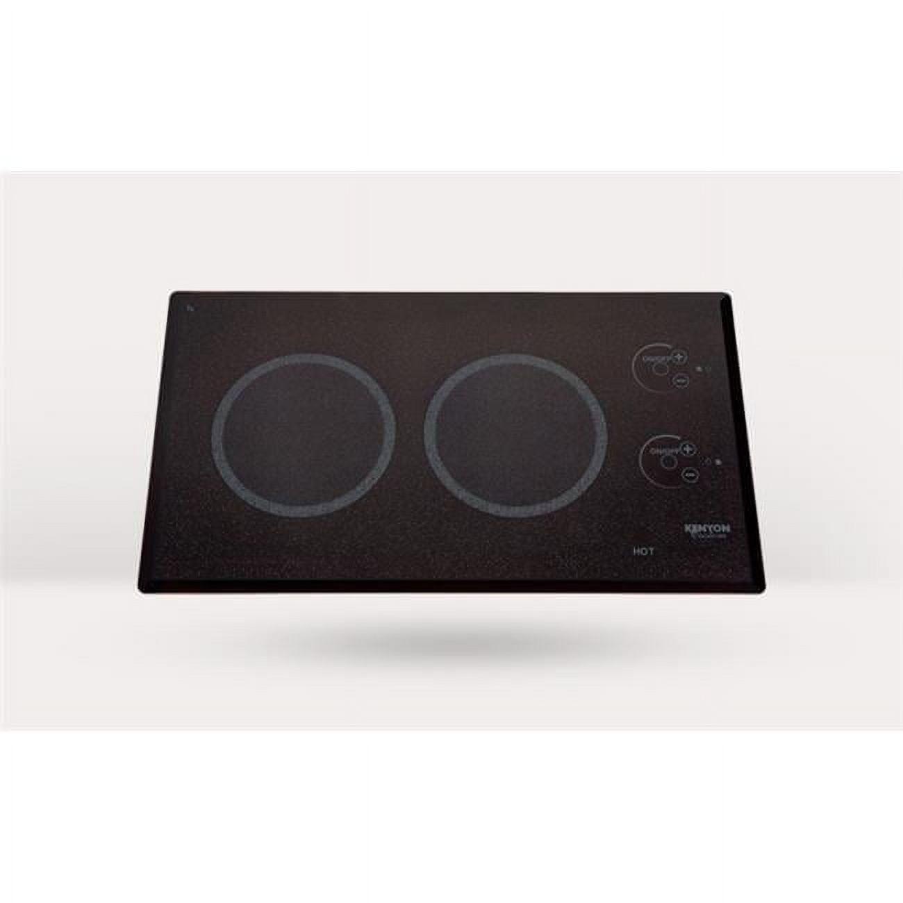 Kenyon Lite-Touch Q® 20" Black Electric Cooktop