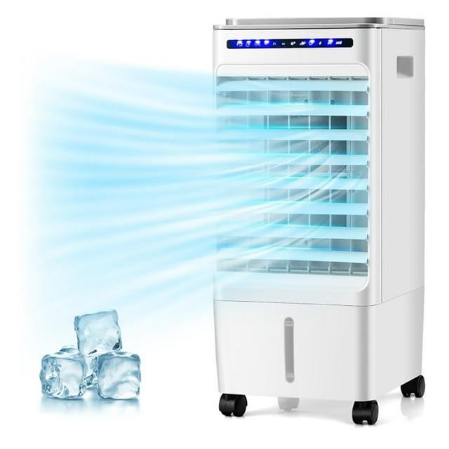 Costway 3-in-1 Evaporative Air Cooler Portable Air Cooling Fan w/ Fan & Humidifier