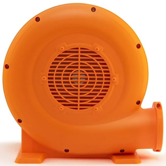 Orange 550W High-Efficiency Air Blower for Inflatables
