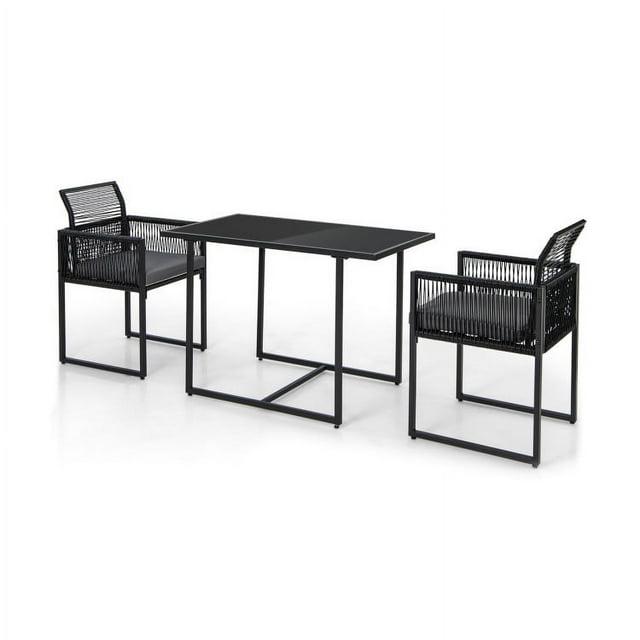 Wrought Studio™ Delyza 2 - Person Patio Conversation Sets with Cushions