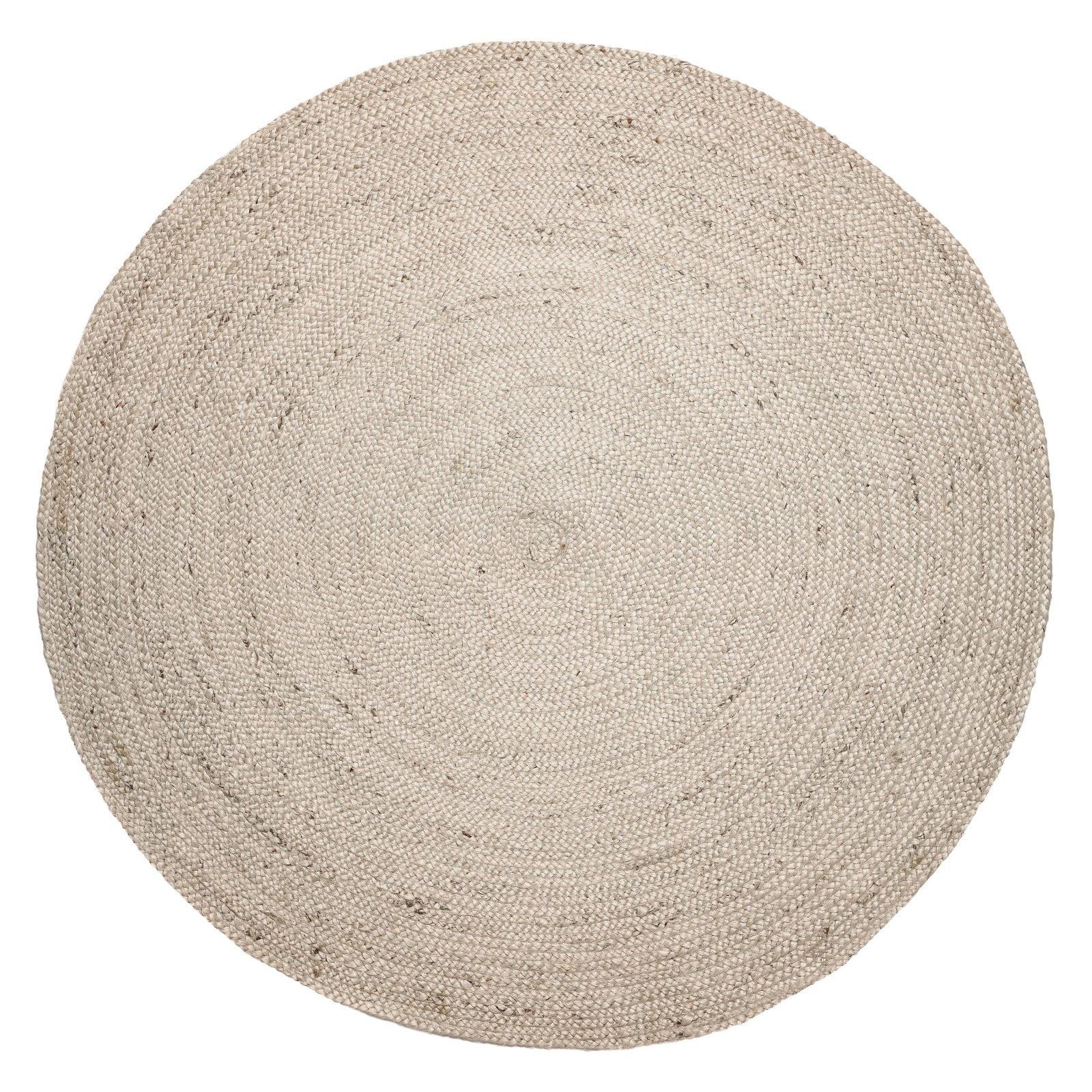4 x 4 ft. Kerala Ivory Jute Rug