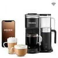 Black Smart Drip Coffee Maker with Brew Strength Selector