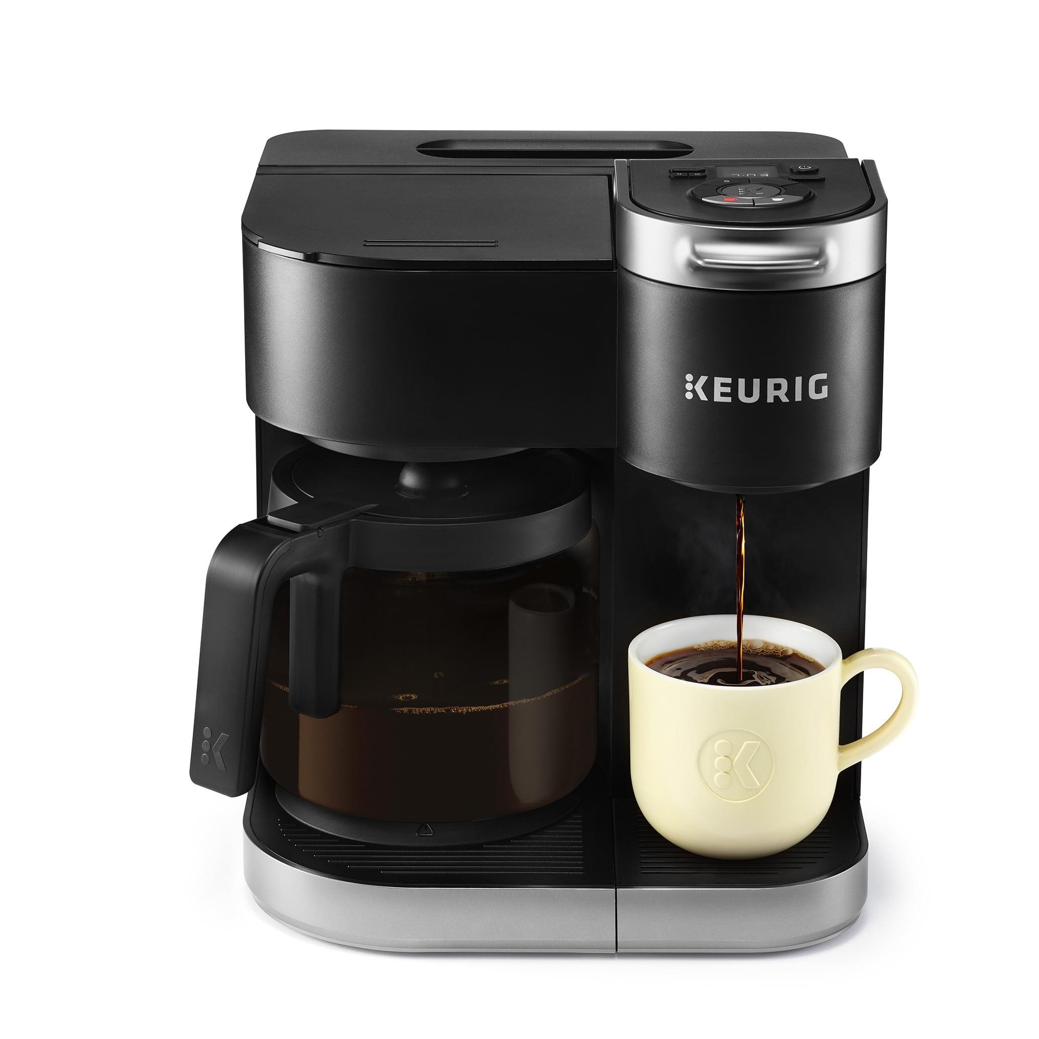 Keurig K-Duo Coffee Maker, with Single-Serve K-Cup Pod, and 12 Cup Carafe Brewer