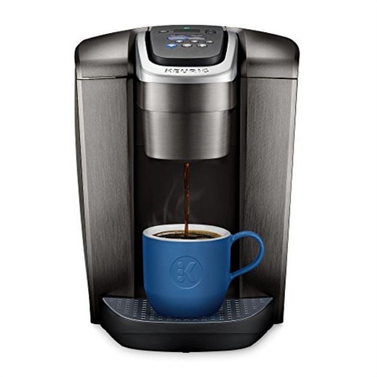 Keurig K-Elite Single-Serve K-Cup Pod Coffee Maker with Iced Coffee Setting - Brushed Slate: 75 oz Capacity, Electric, Dishwasher-Safe Parts