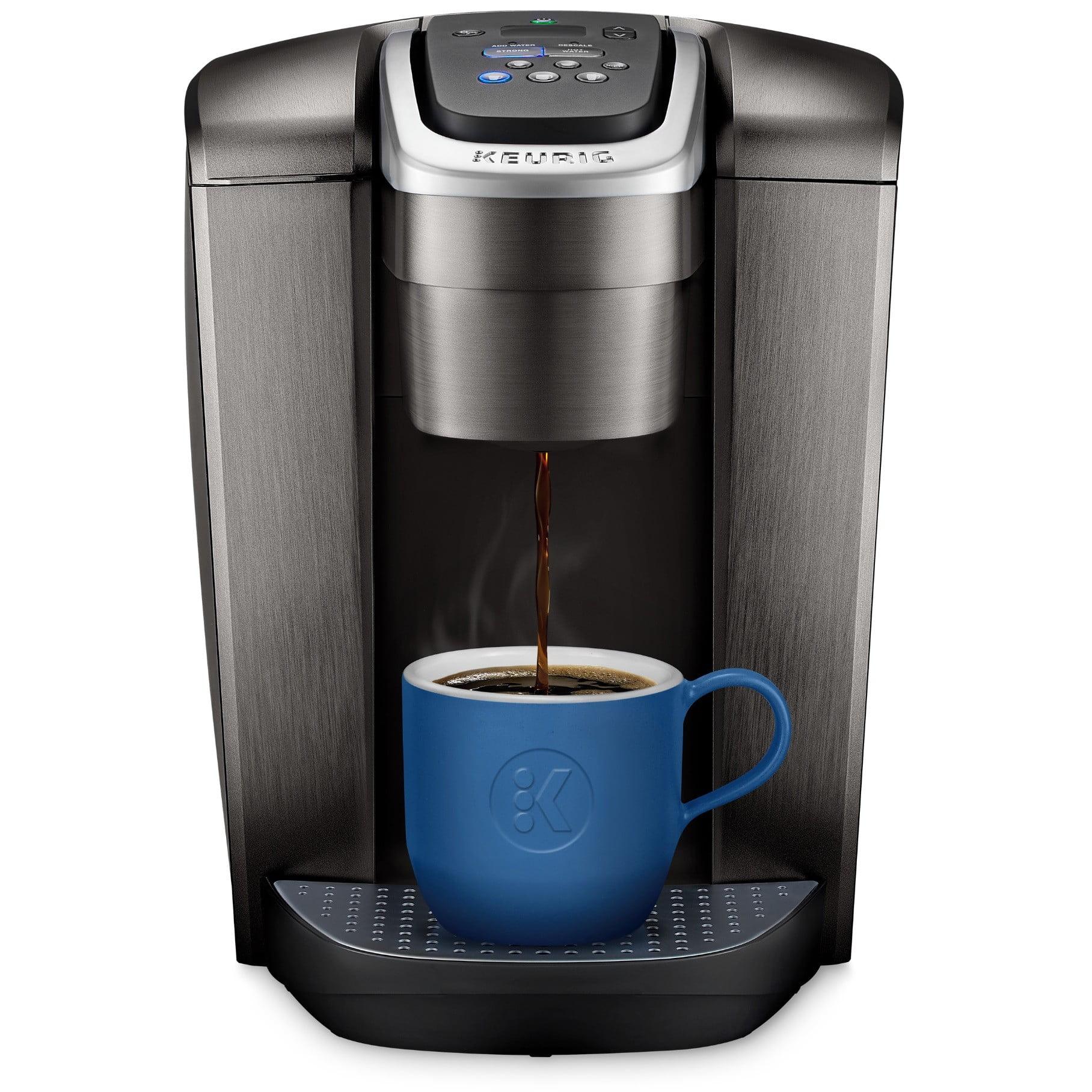 Keurig K-Elite Single-Serve K-Cup Pod Coffee Maker with Iced Coffee Setting - Brushed Slate: 75 oz Capacity, Electric, Dishwasher-Safe Parts