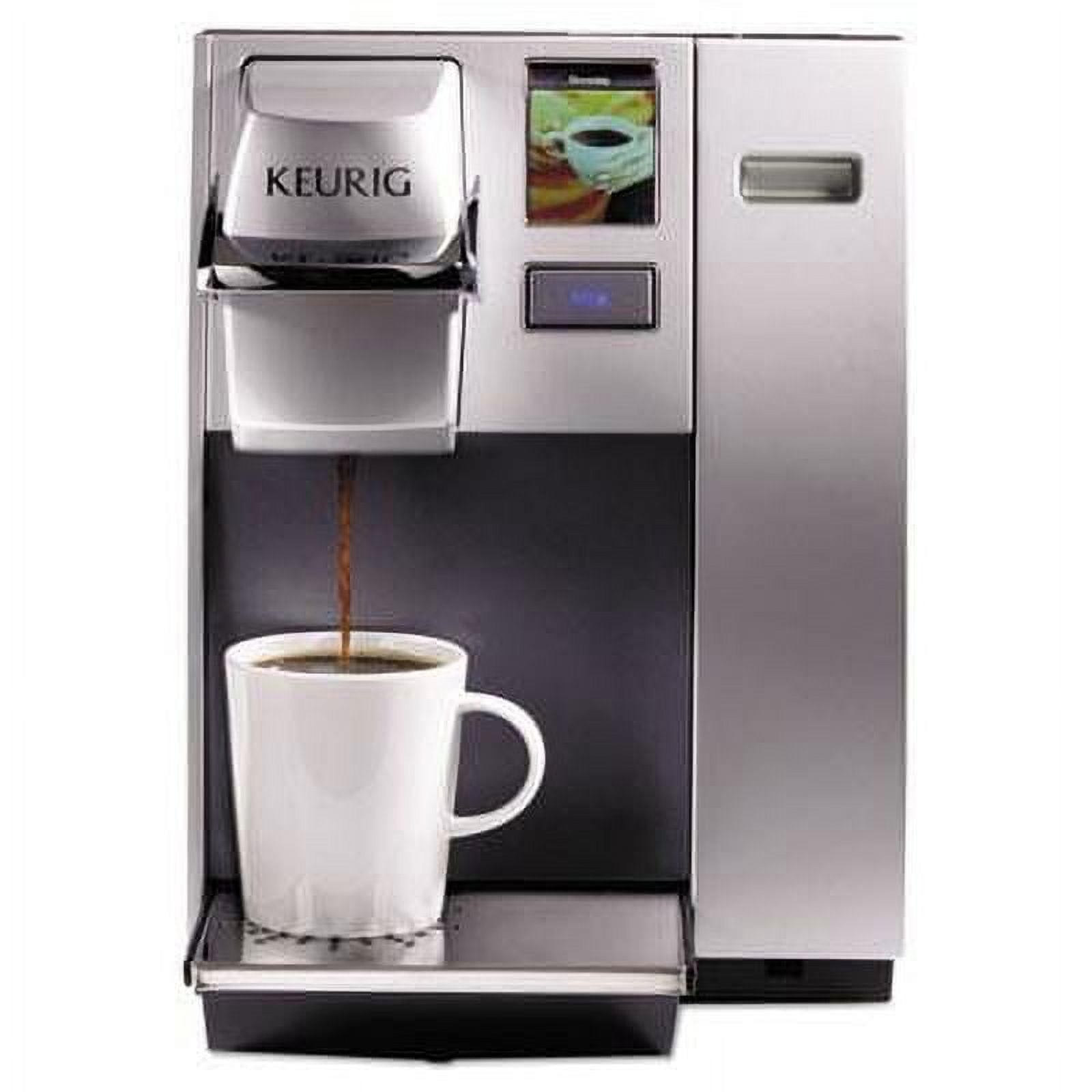 Silver Commercial Programmable Pod Style Coffee Maker