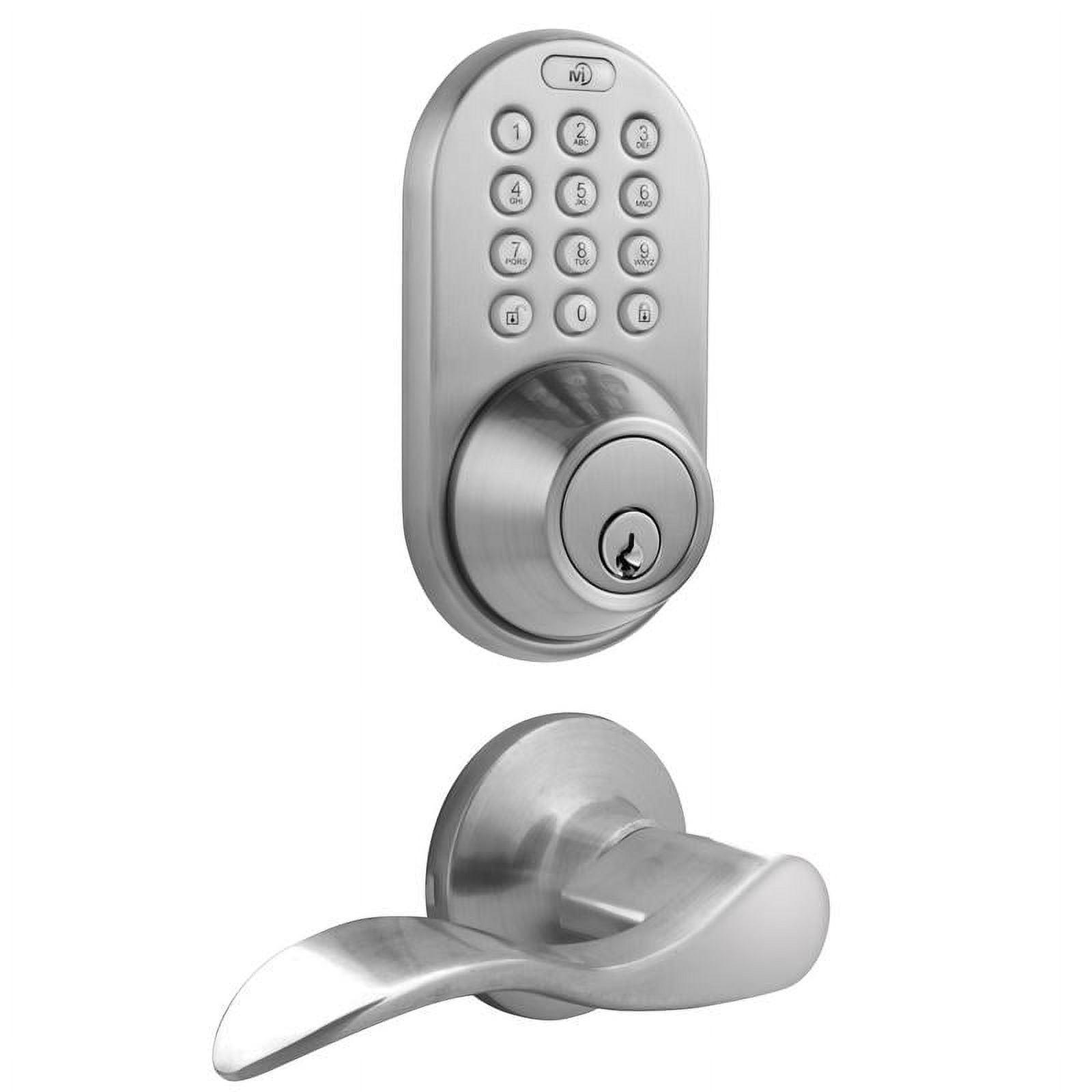 Complete Entry Lever Set with Electronic Deadbolt