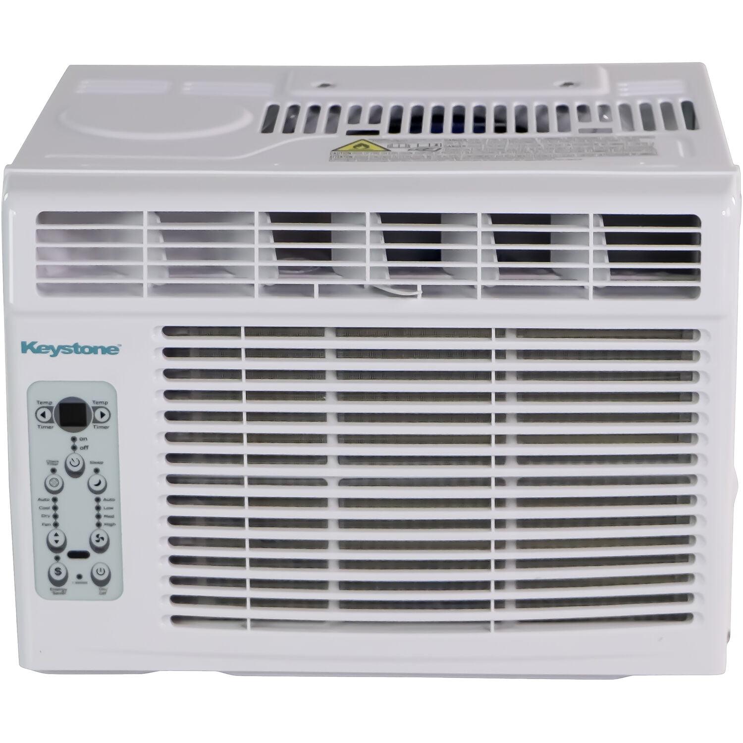 Efficient 5,000 BTU White Window Air Conditioner with Remote Control