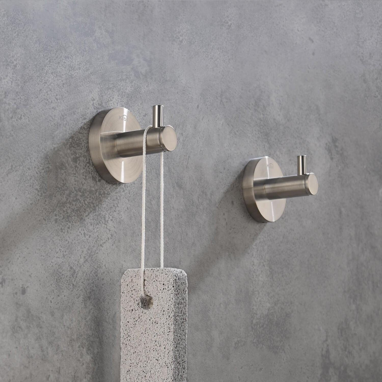 KIBI KBA1401BN Wall Mounted Robe Hook
