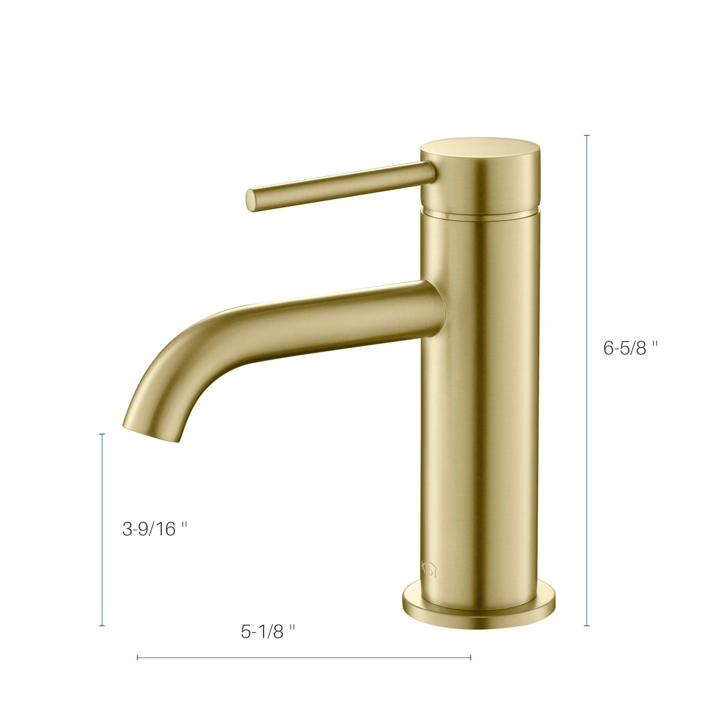 Circular Single-Hole Single-handle Bathroom Faucet