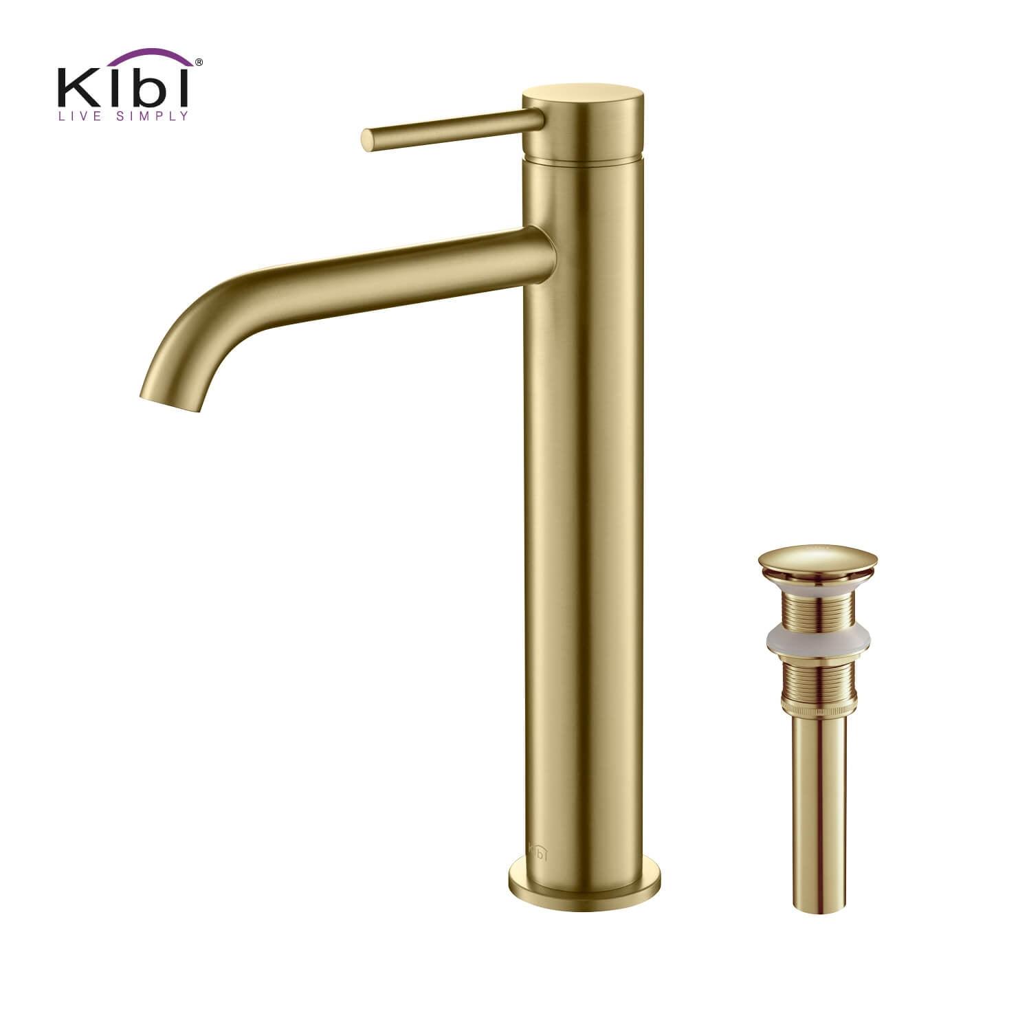 Circular Vessel Sink Faucet Single-handle Bathroom Faucet