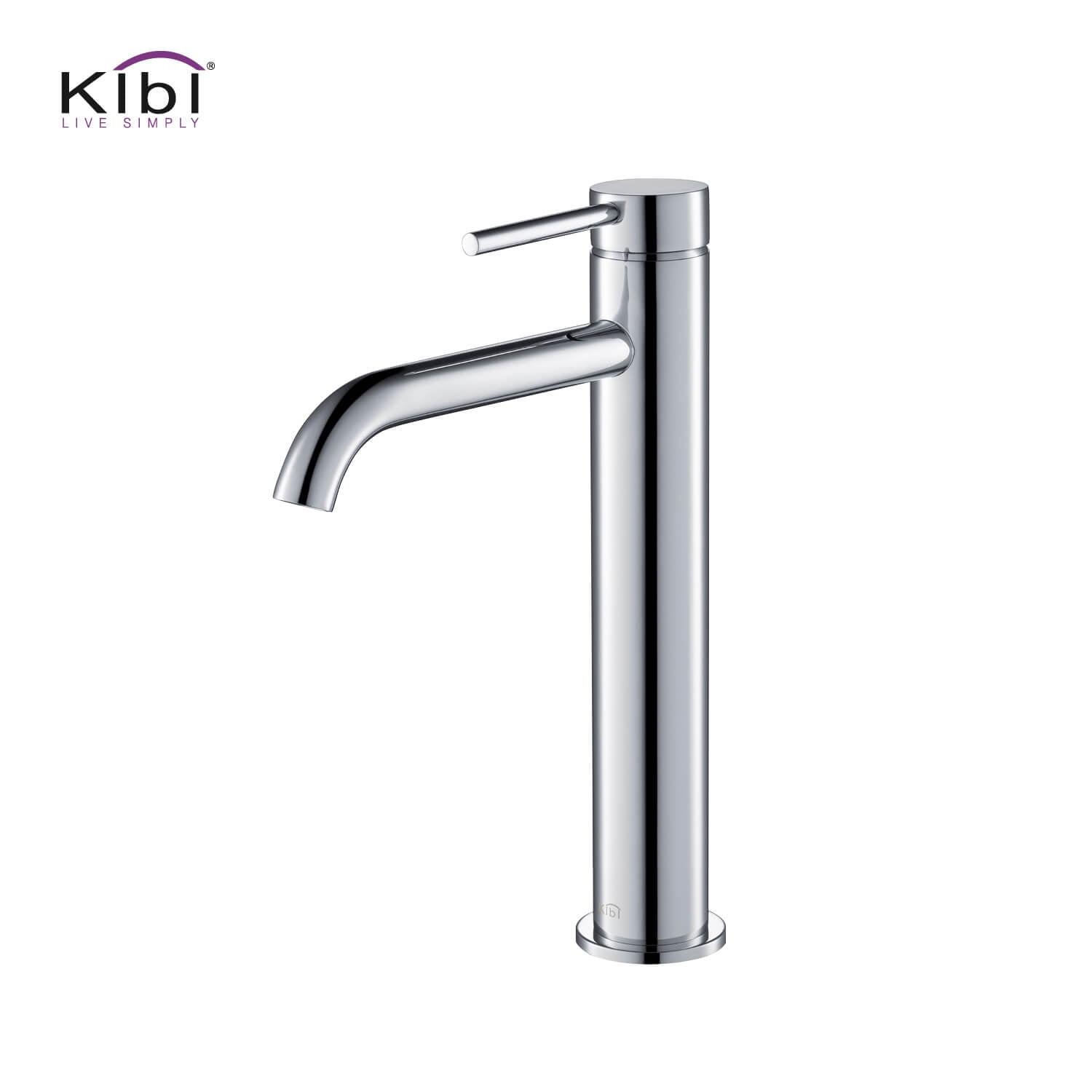 Circular Vessel Sink Faucet Single-handle Bathroom Faucet