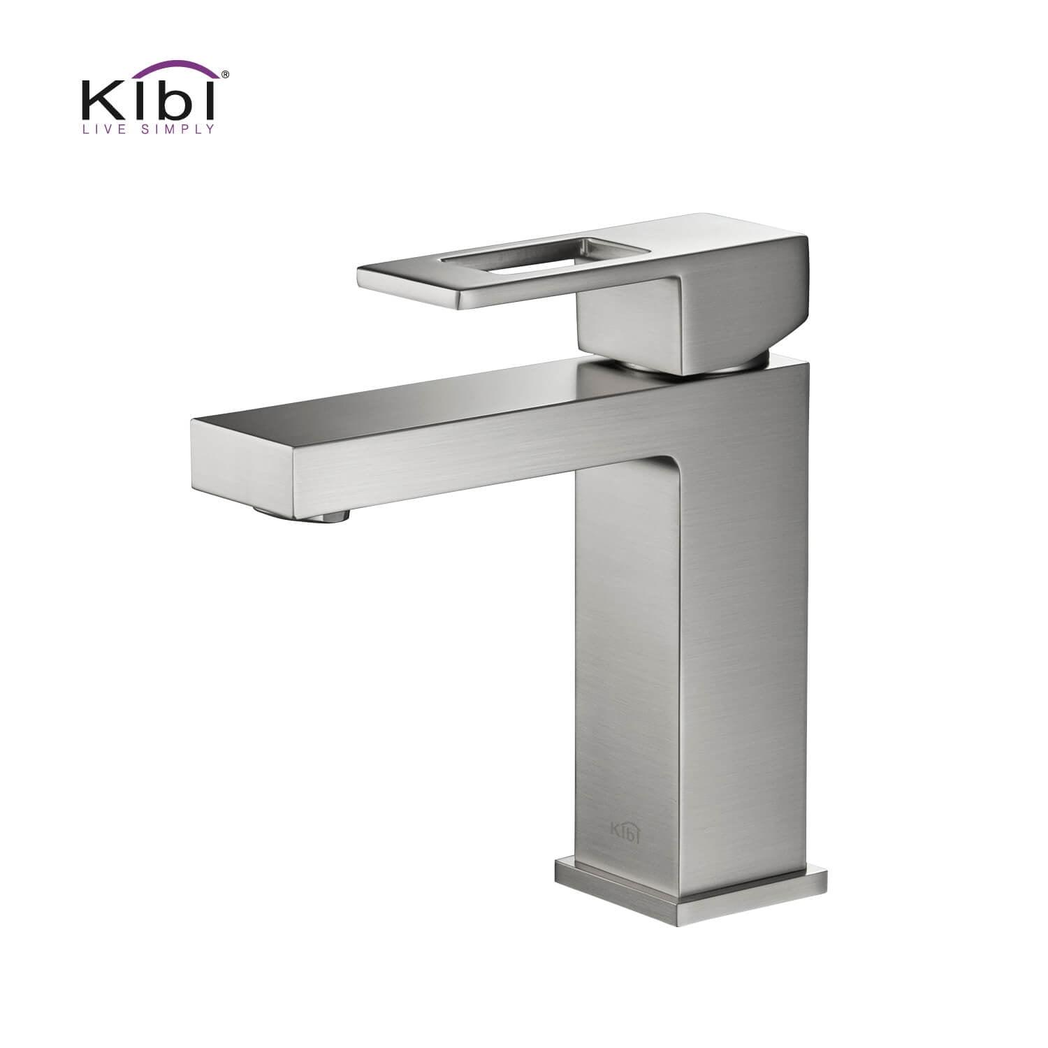 Cube Single-Hole Single-handle Bathroom Faucet