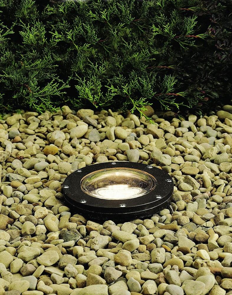 Bronze Low Voltage Metal Well Light