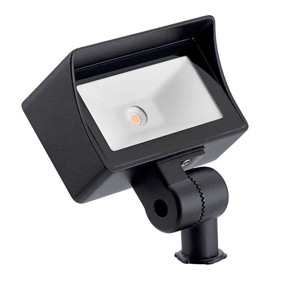 Kichler 1602627 Vlo 4" Wide Led Mini Wall Wash Flood Light - Black